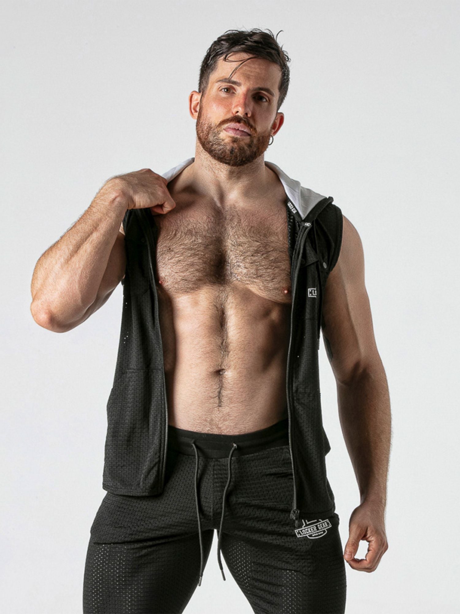 LOCKER GEAR LOOK AT HOODY LK1056, Kapuzenpulli - Locker Gear - Shop Deutschland Noodosz