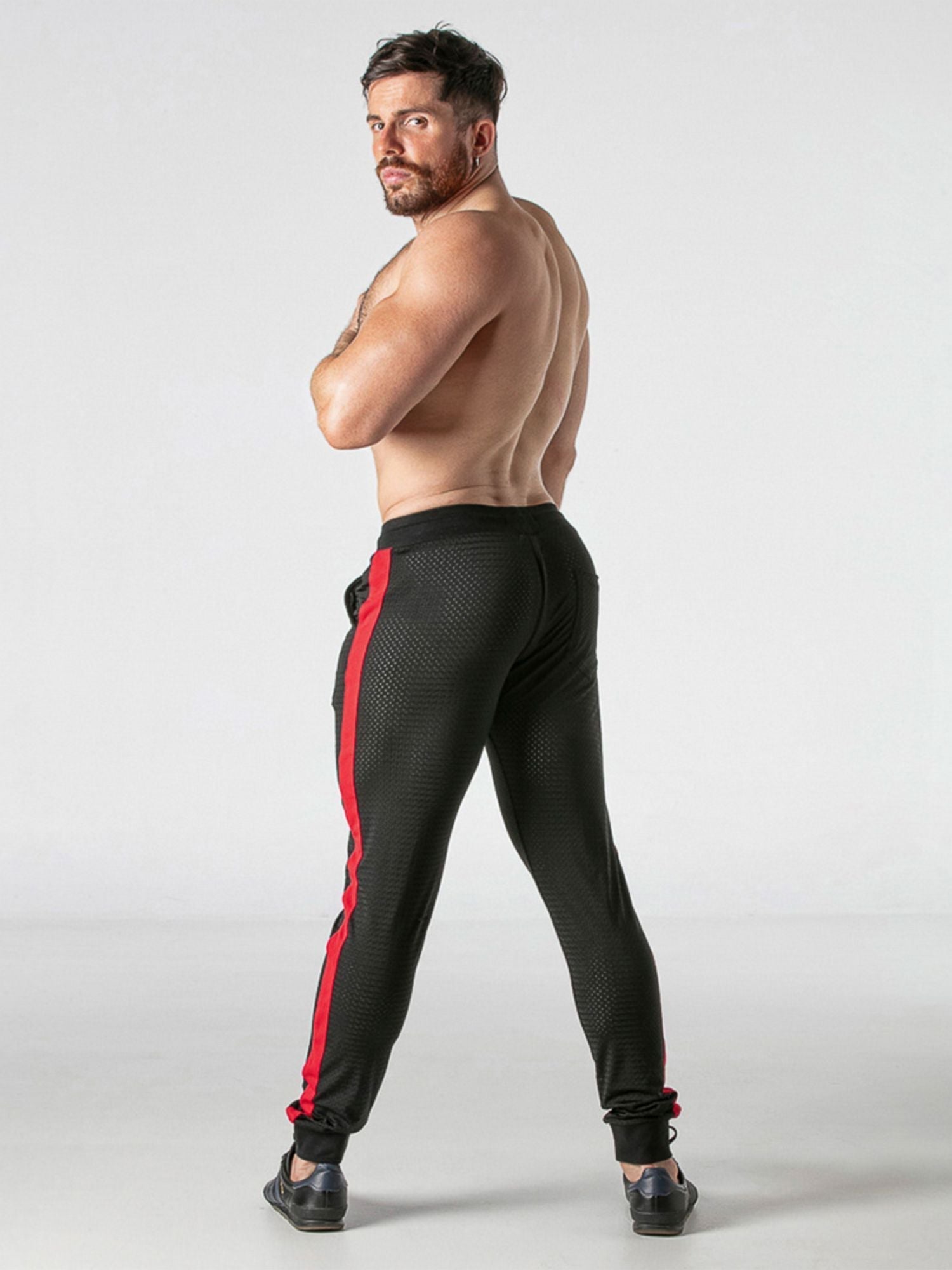LOCKER GEAR LOOK AT ZIP Sporthose LK0970 - Mesh Sporthose, Trainingshose - Locker Gear - Shop Deutschland Noodosz
