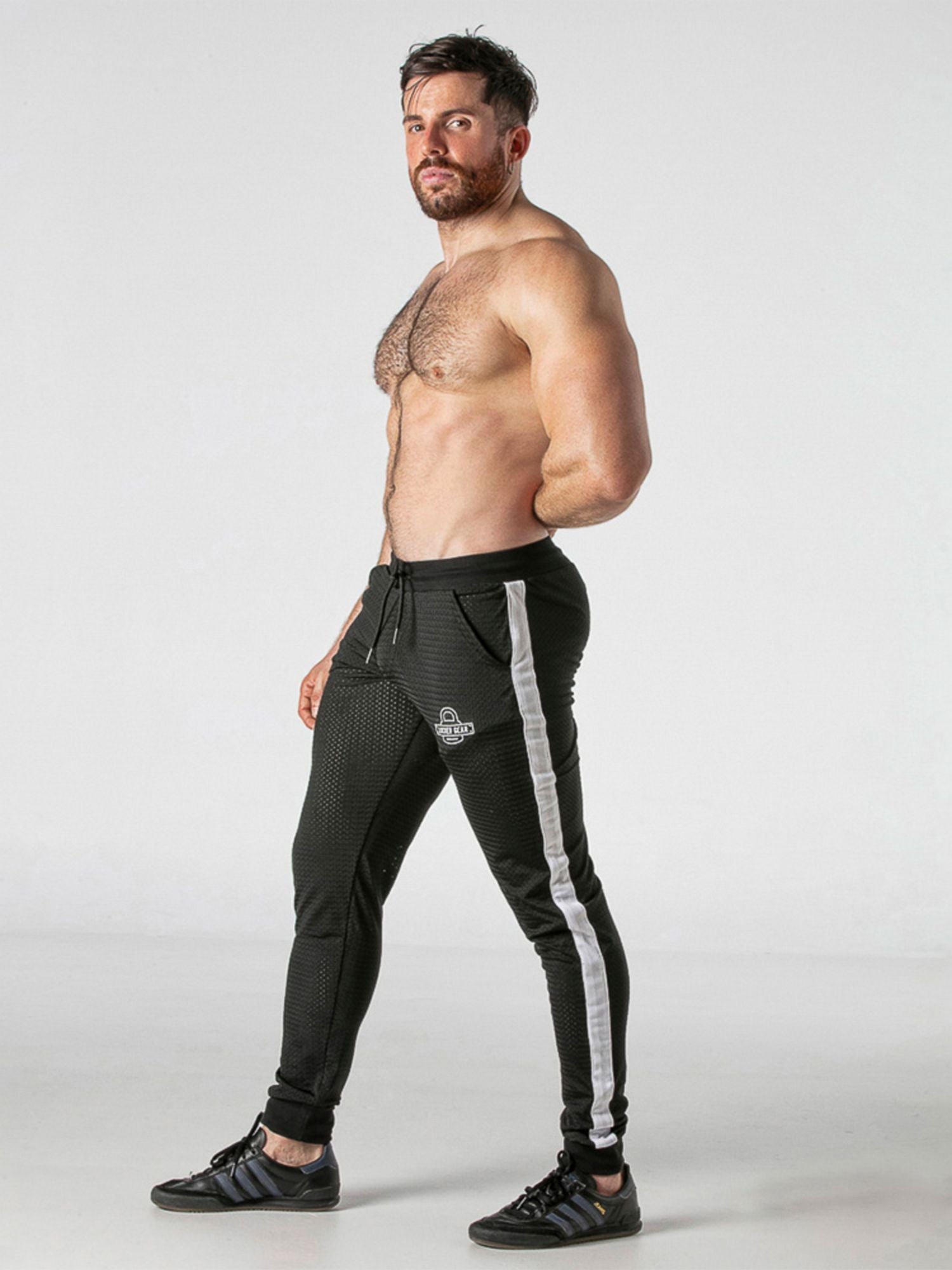 LOCKER GEAR LOOK AT ZIP Sporthose LK0970 - Mesh Sporthose, Trainingshose - Locker Gear - Shop Deutschland Noodosz