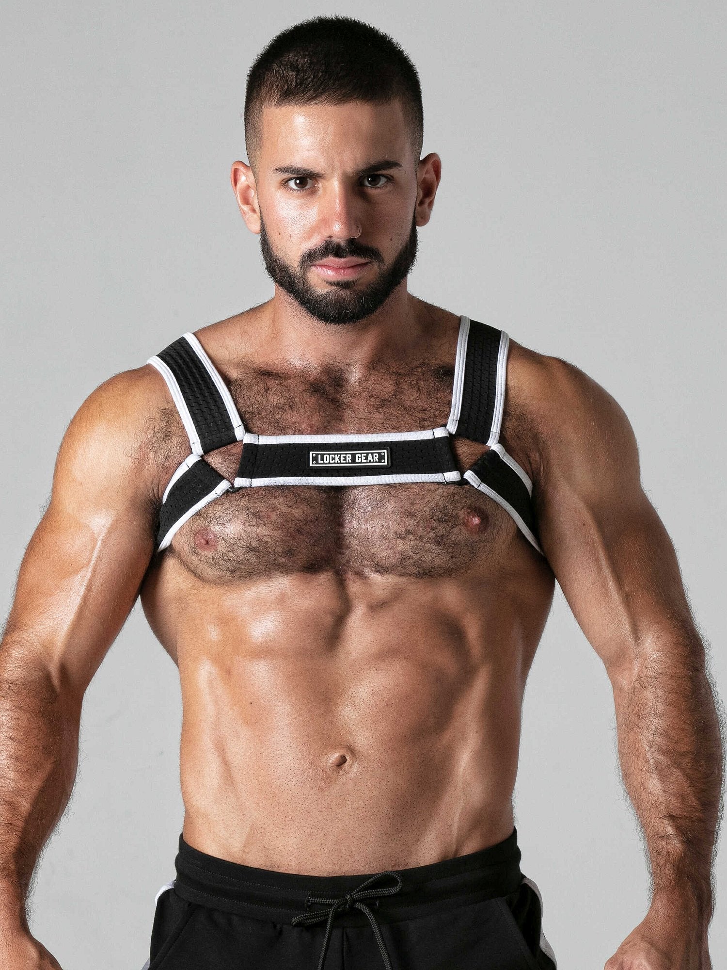 LOCKER GEAR MESH HARNESS Brustgeschirr Fetish Riemen - LK0743 - Locker Gear - Shop Deutschland Noodosz