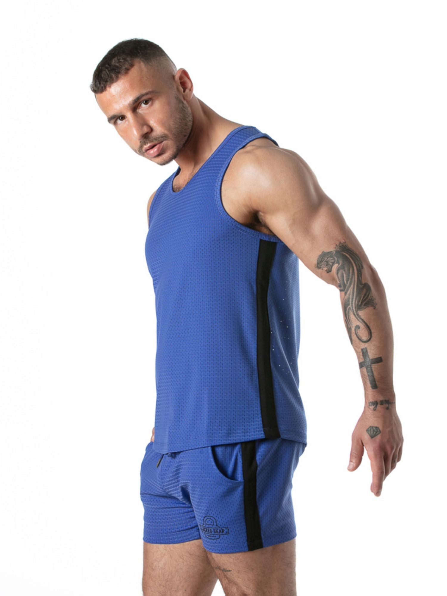 LOCKER GEAR Mesh Sport Tank Top - LK1061 - Locker Gear - Shop Deutschland Noodosz