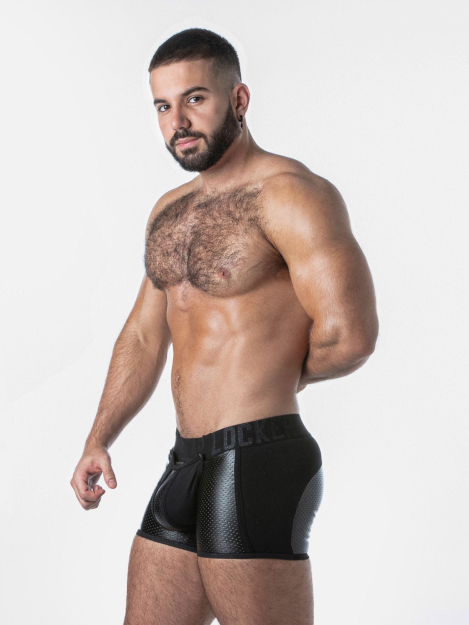 LOCKER GEAR PUNCH HOLE TRUNK - LK0127, Boxershorts - Locker Gear - Shop Deutschland Noodosz