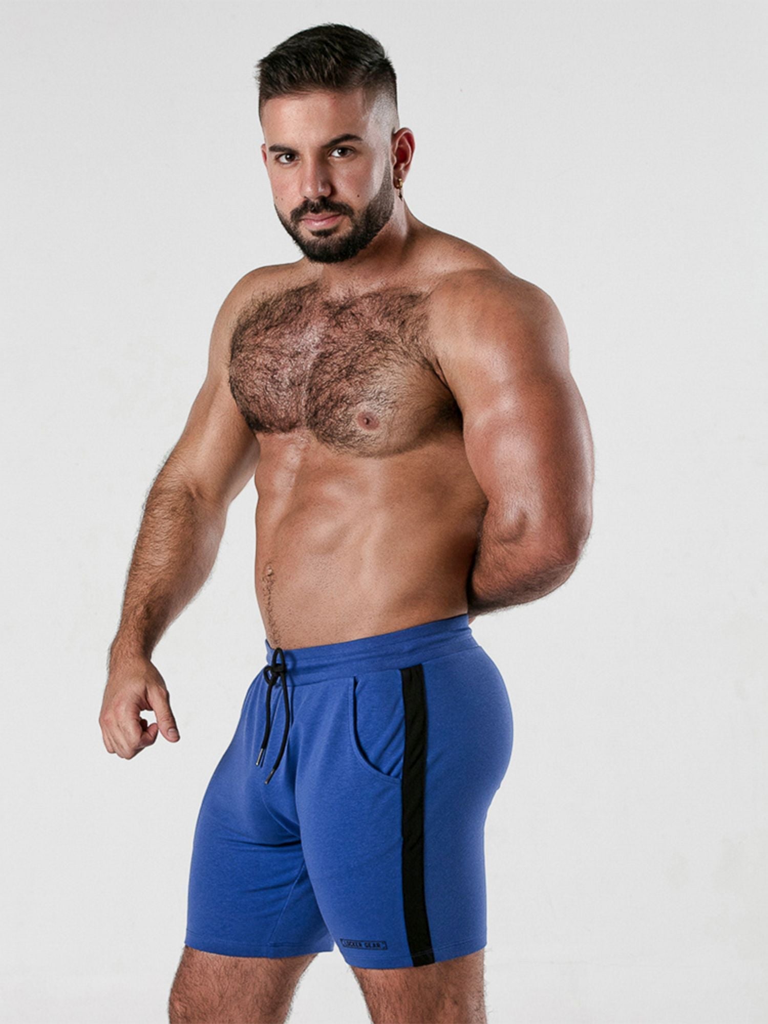 LOCKER GEAR SIDE STRIPES - kurze Sporthose LK0967 - Locker Gear - Shop Deutschland Noodosz