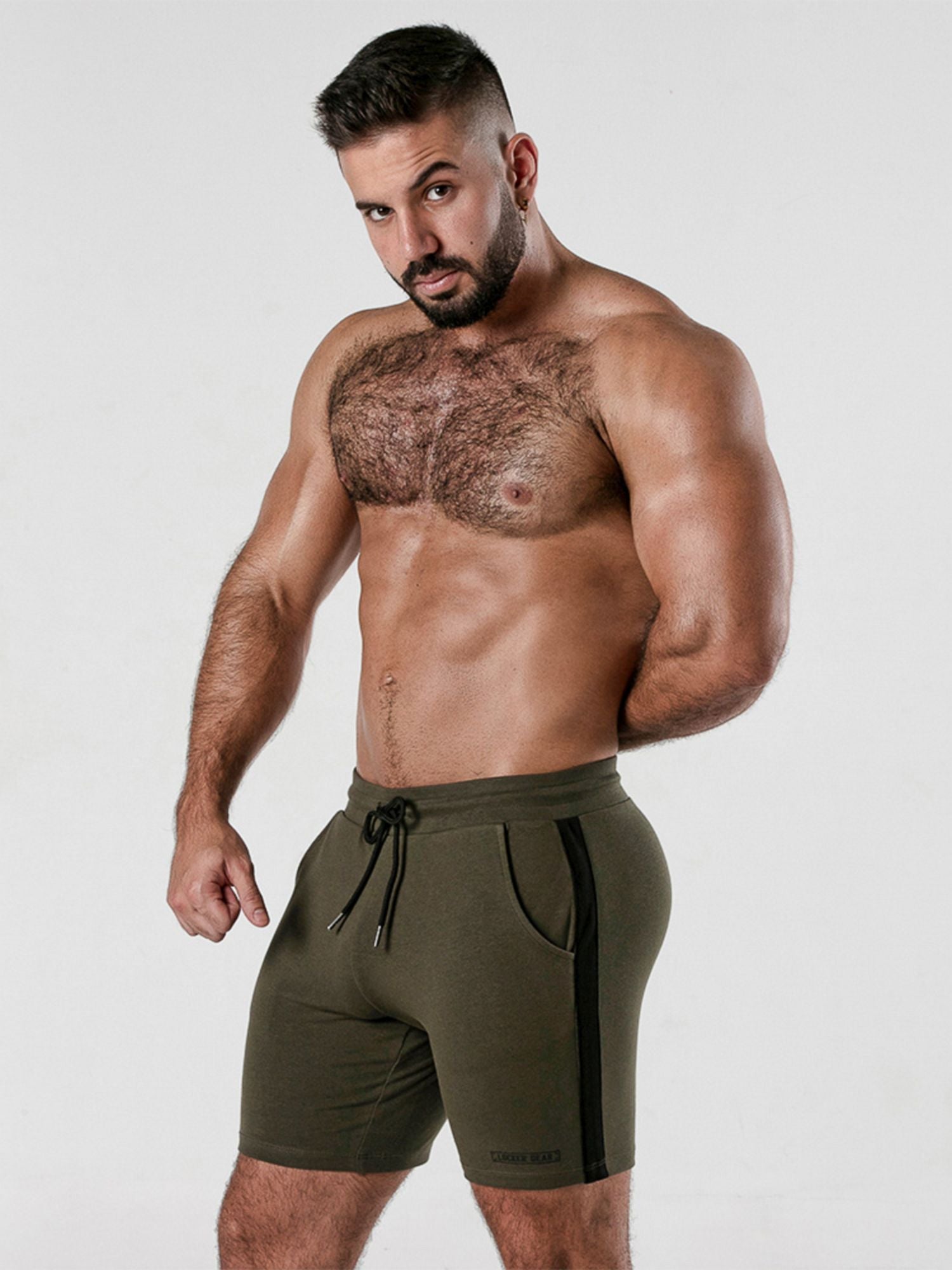LOCKER GEAR SIDE STRIPES - kurze Sporthose LK0967 - Locker Gear - Shop Deutschland Noodosz