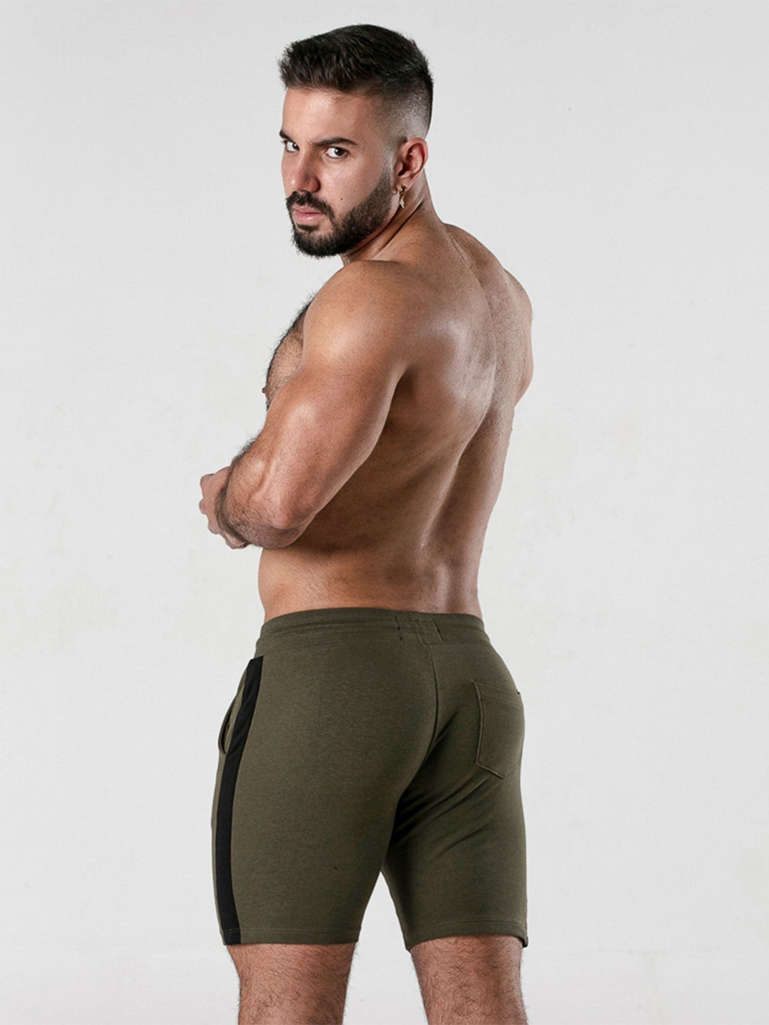 LOCKER GEAR SIDE STRIPES - kurze Sporthose LK0967 - Locker Gear - Shop Deutschland Noodosz