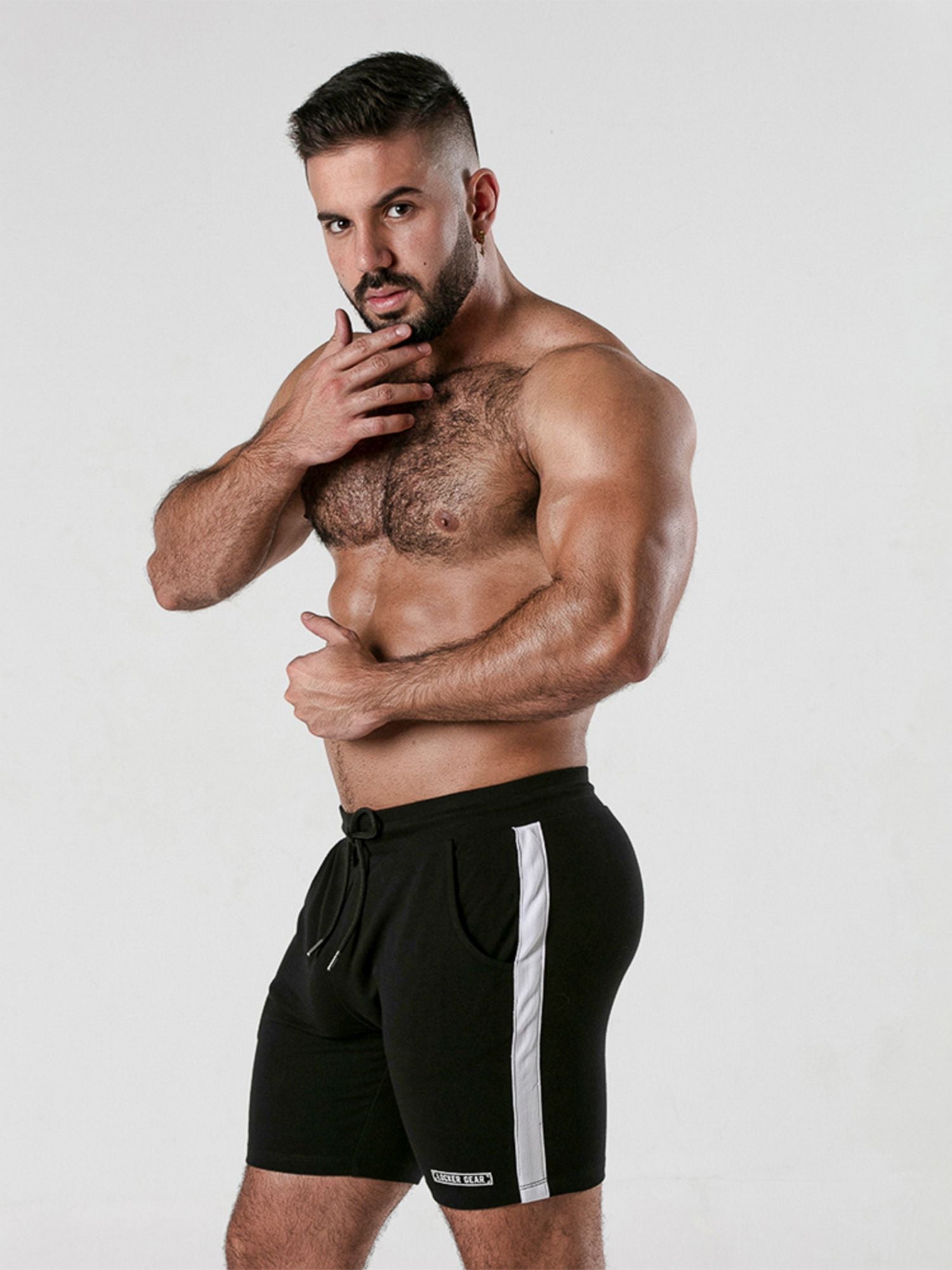 LOCKER GEAR SIDE STRIPES - kurze Sporthose LK0967 - Locker Gear - Shop Deutschland Noodosz