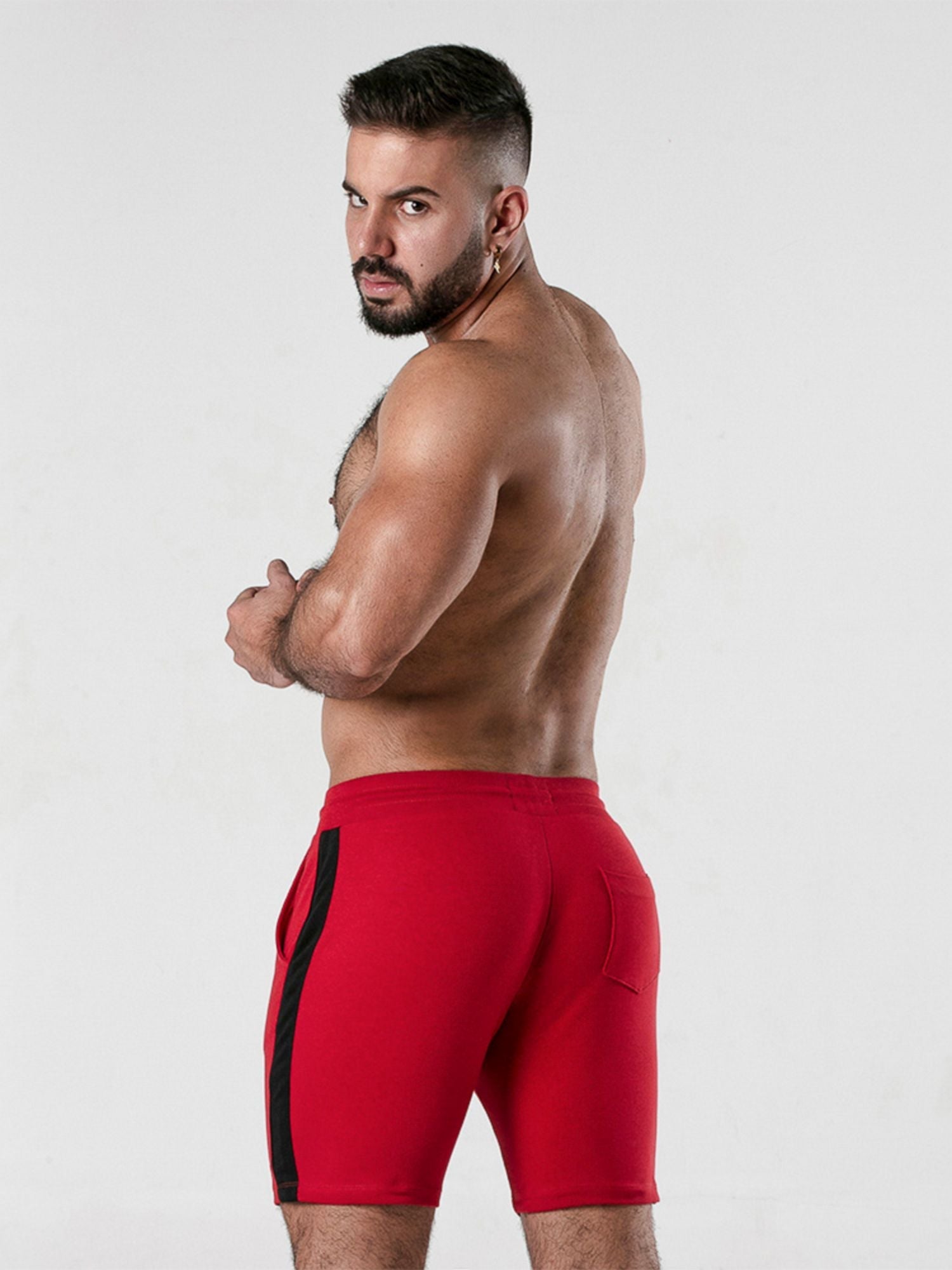 LOCKER GEAR SIDE STRIPES - kurze Sporthose LK0967 - Locker Gear - Shop Deutschland Noodosz