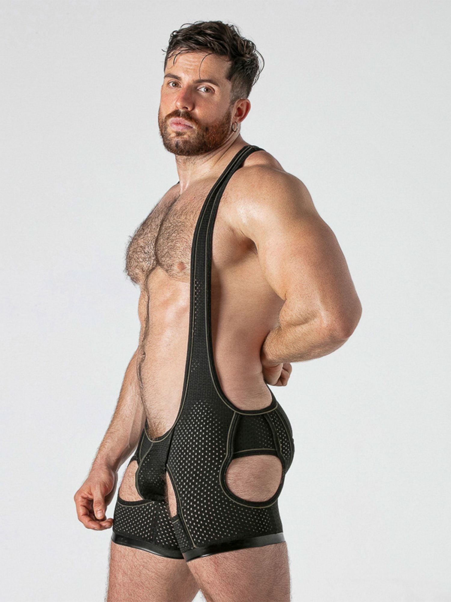 LOCKER GEAR WATCH IT ZIP SINGLET LK0633, Body Bodysuit Overall - Locker Gear - Shop Deutschland Noodosz