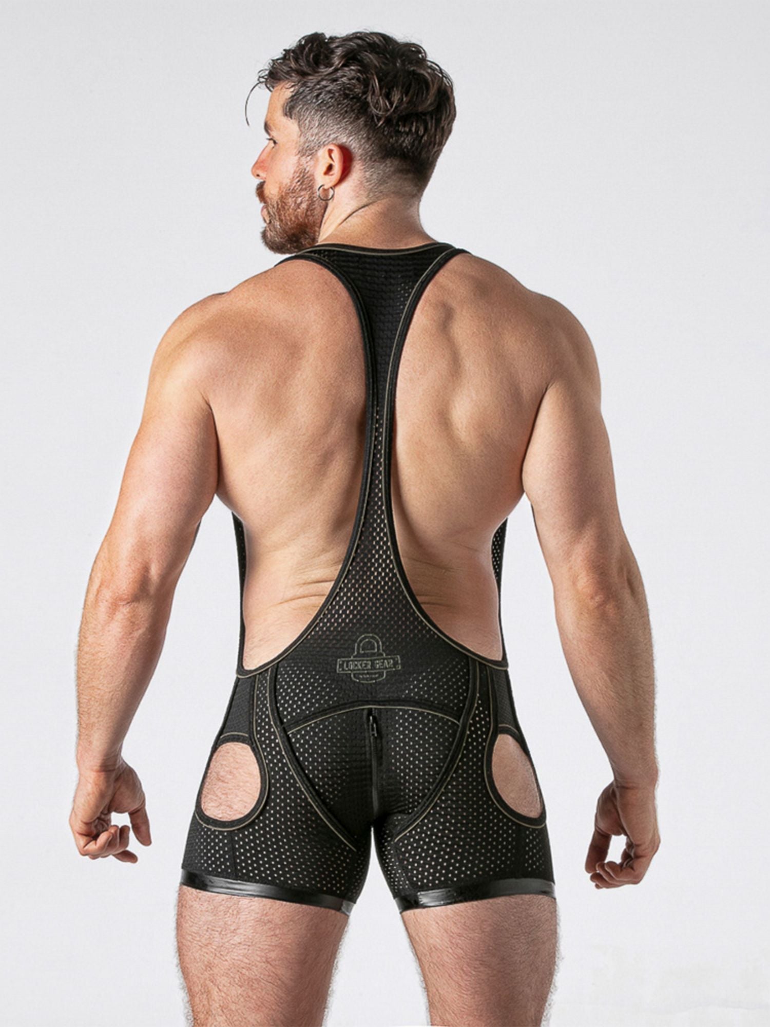 LOCKER GEAR WATCH IT ZIP SINGLET LK0633, Body Bodysuit Overall - Locker Gear - Shop Deutschland Noodosz