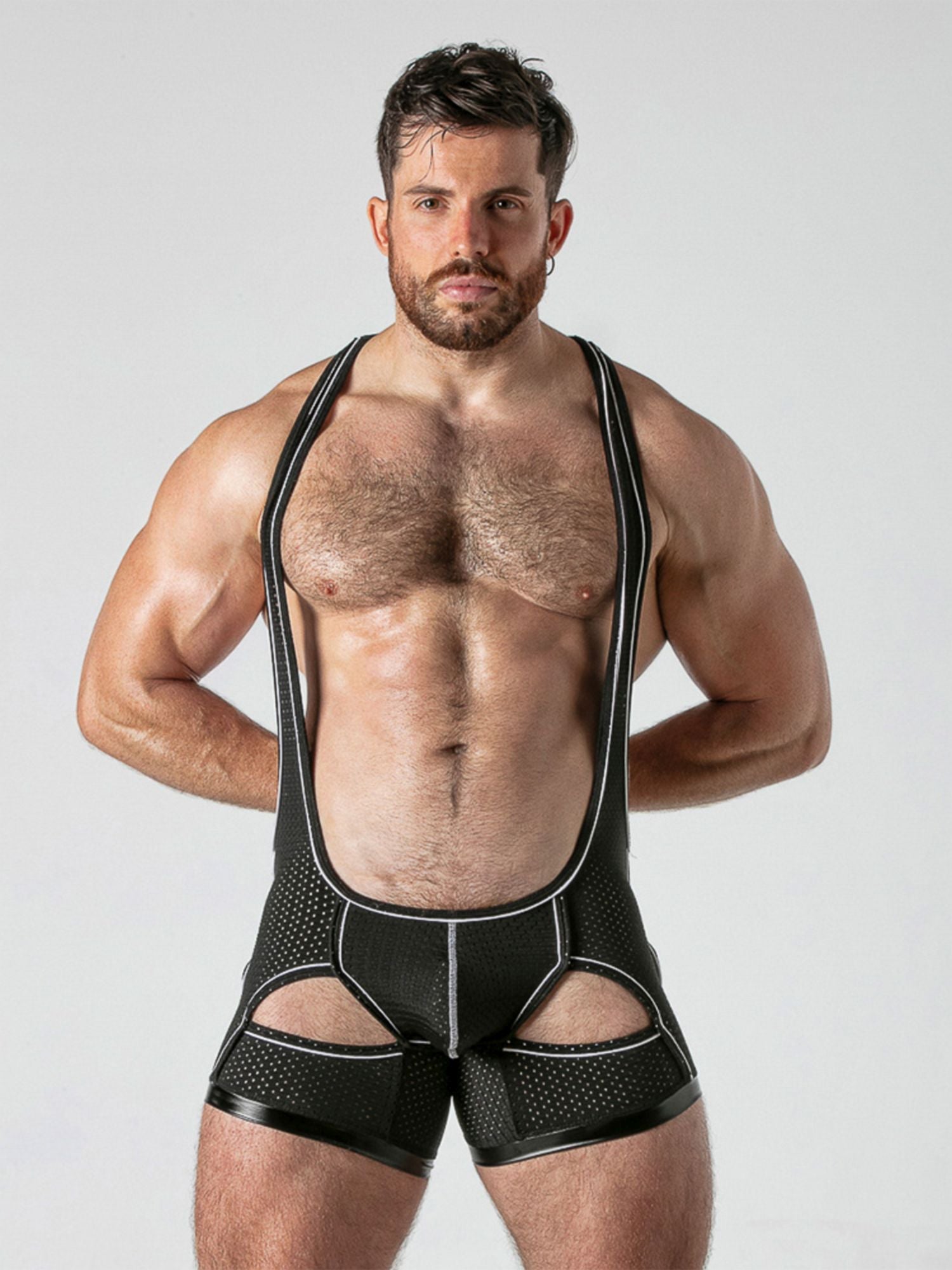 LOCKER GEAR WATCH IT ZIP SINGLET LK0633, Body Bodysuit Overall - Locker Gear - Shop Deutschland Noodosz