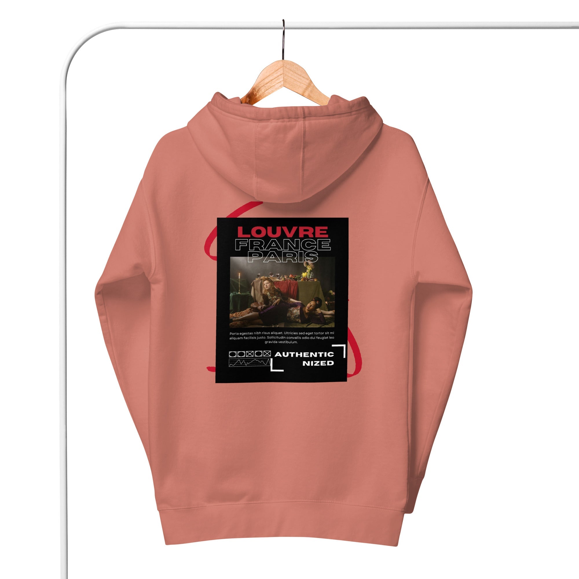 Louvre Paris Art Kapuzenpullover - NiZED - Shop Deutschland Noodosz
