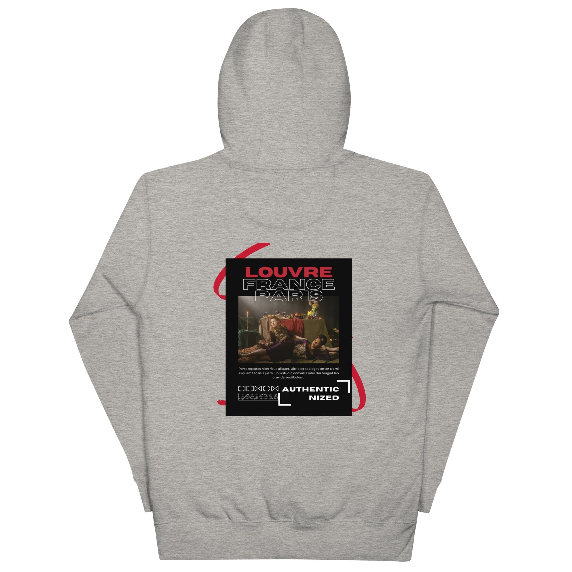 Louvre Paris Art Kapuzenpullover - NiZED - Shop Deutschland Noodosz