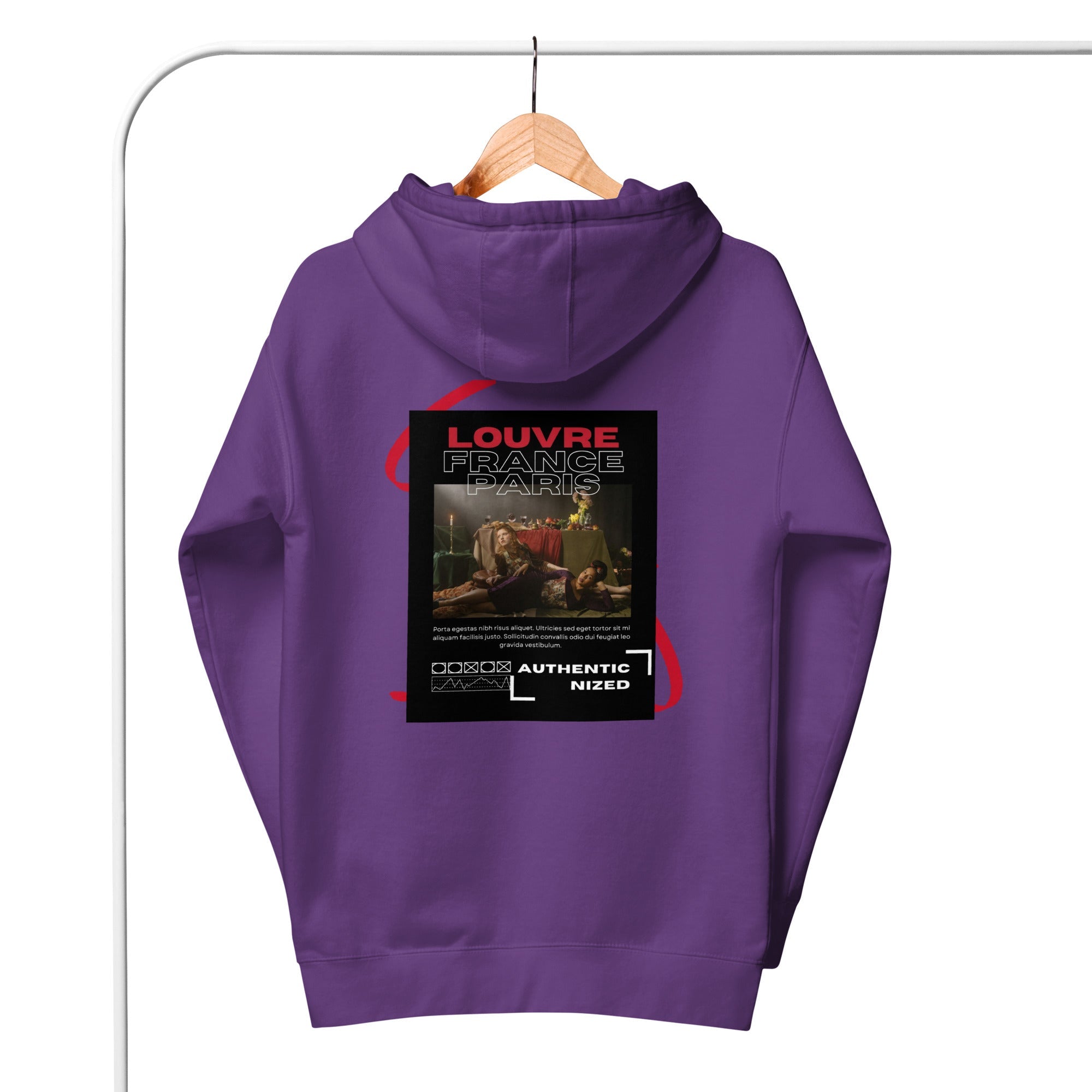 Louvre Paris Art Kapuzenpullover - NiZED - Shop Deutschland Noodosz