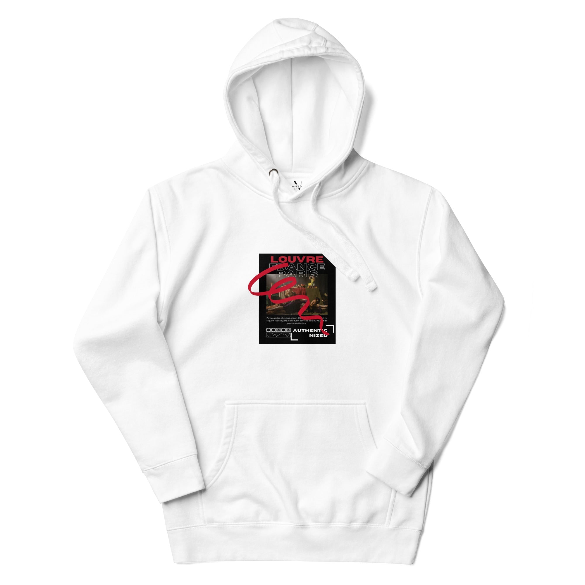 Louvre Paris Art Kapuzenpullover - NiZED - Shop Deutschland Noodosz