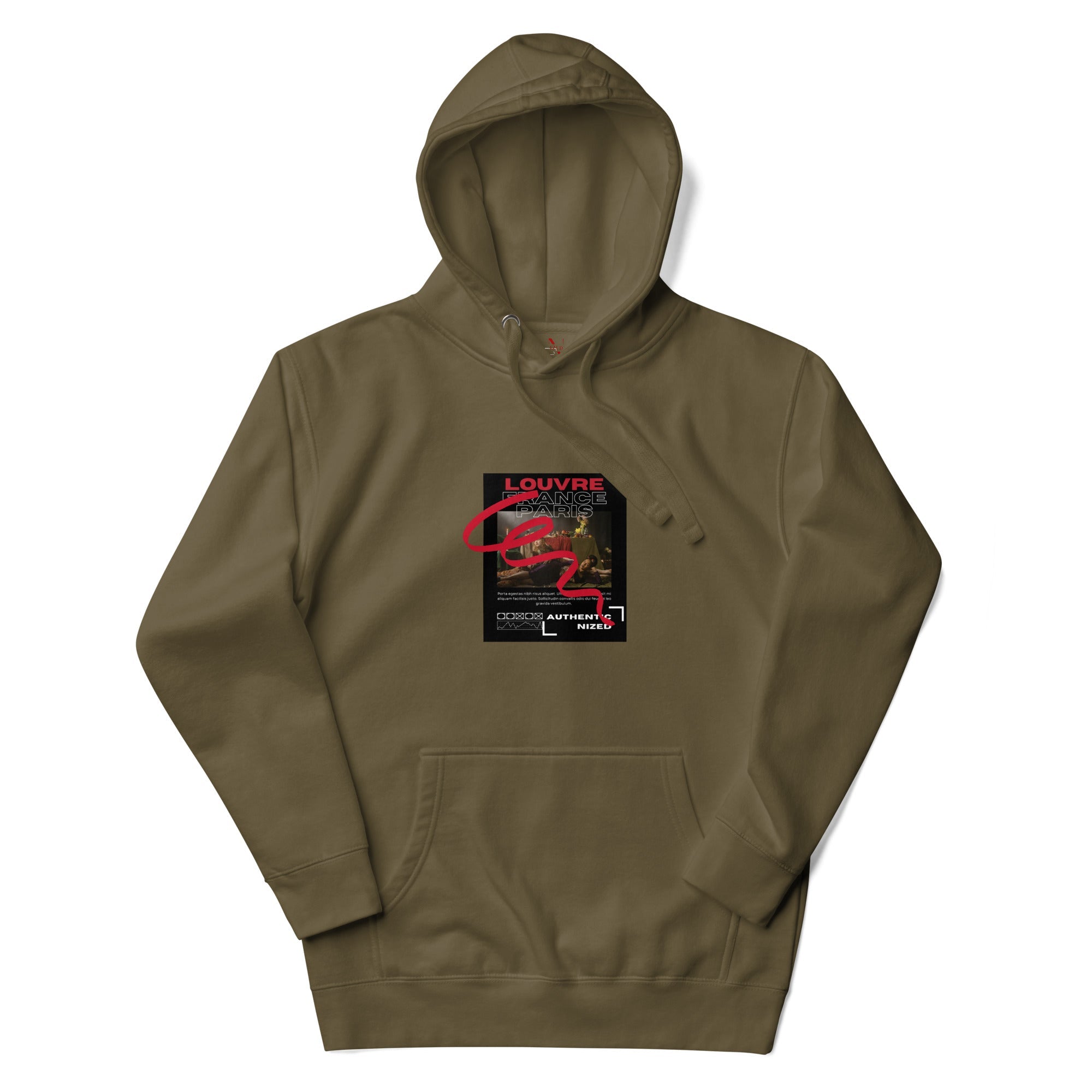 Louvre Paris Art Kapuzenpullover - NiZED - Shop Deutschland Noodosz