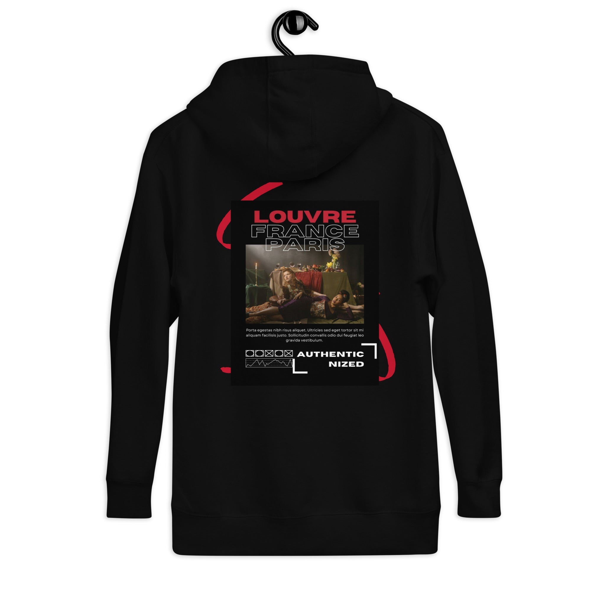 Louvre Paris Art Kapuzenpullover - NiZED - Shop Deutschland Noodosz