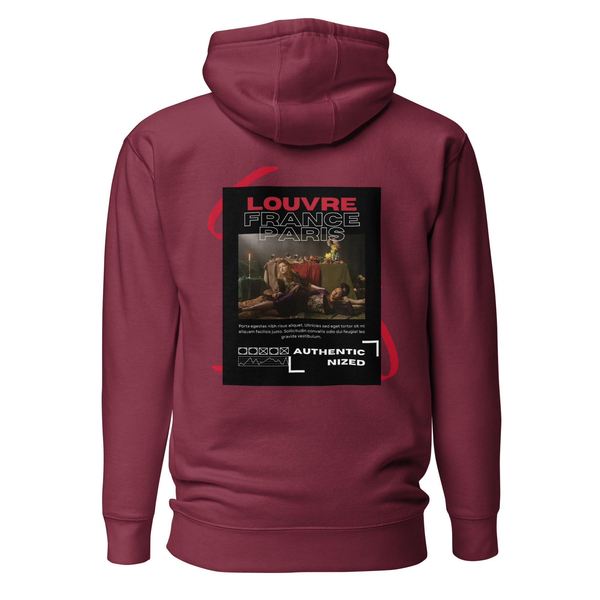 Louvre Paris Art Kapuzenpullover - NiZED - Shop Deutschland Noodosz