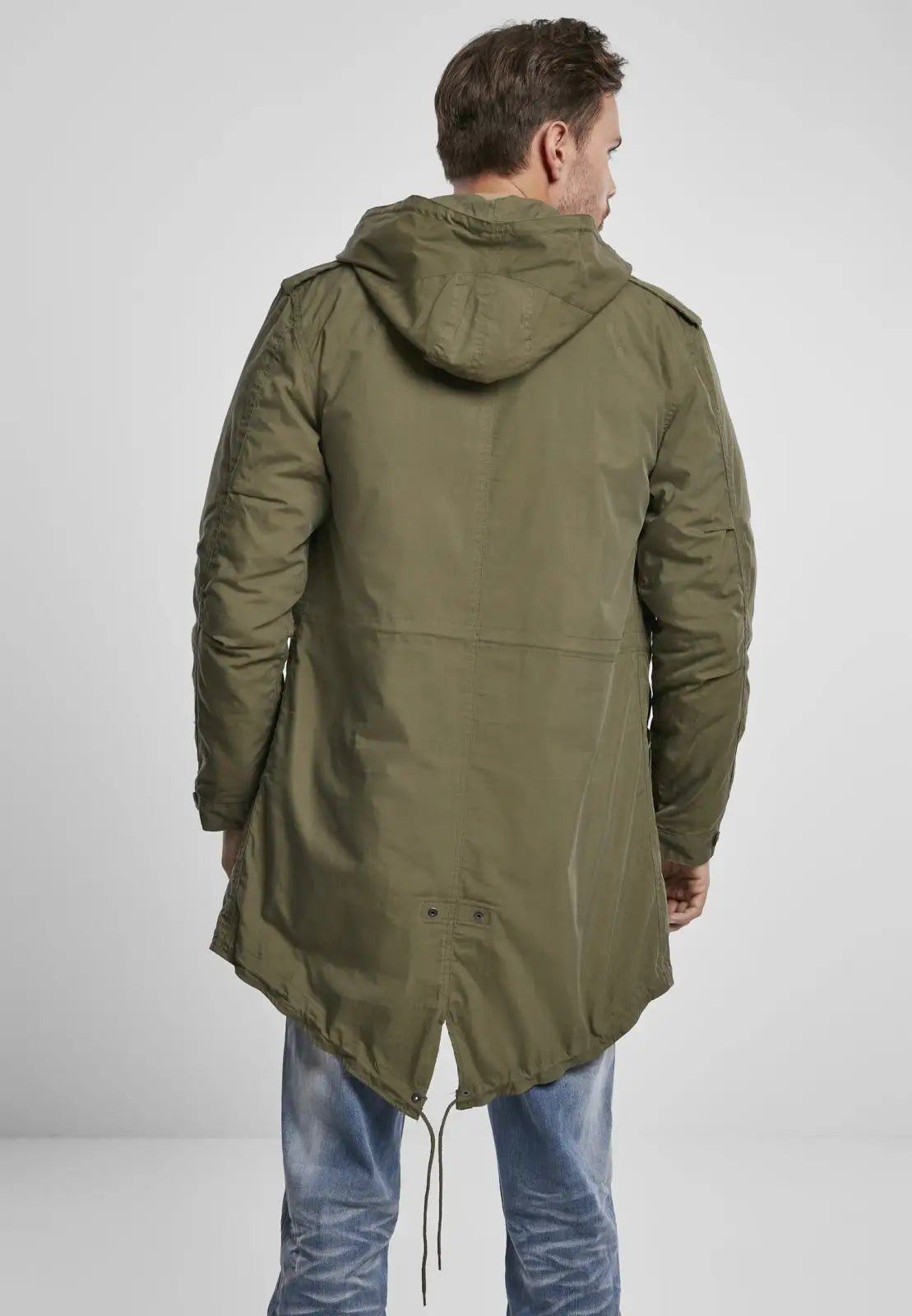 Herren Fishtail Parka im Army-Look mit Thermofutter - Norvine - Shop Deutschland Noodosz
