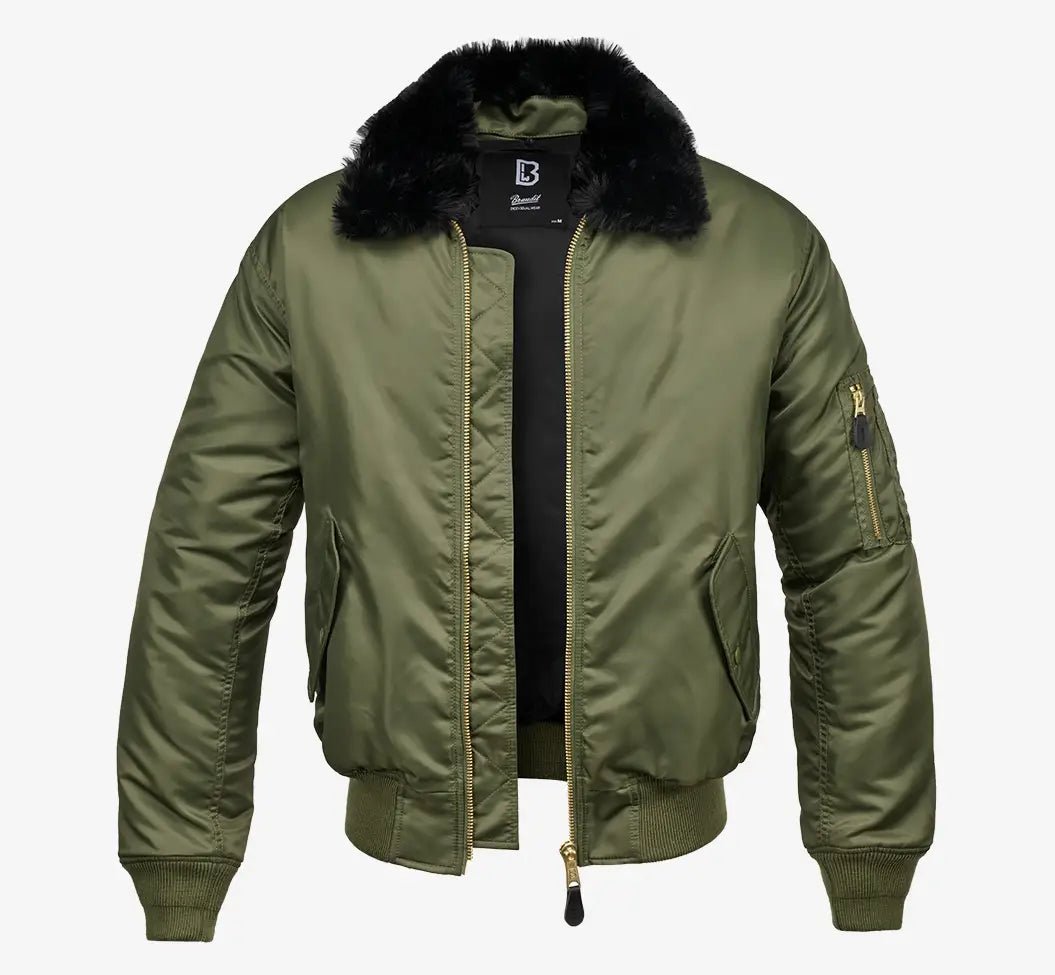 MA2 Fur Collar Bomber Jacket - noodosz - Norvine - 