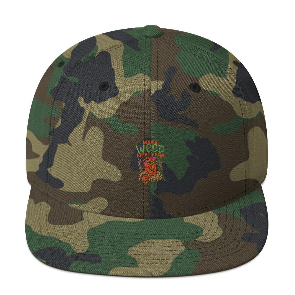 Make Weed Great Again Snapback - Cap - NiZED - Shop Deutschland Noodosz