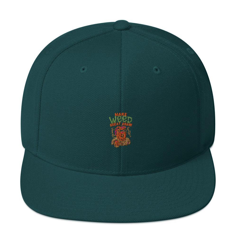 Make Weed Great Again Snapback - Cap - NiZED - Shop Deutschland Noodosz