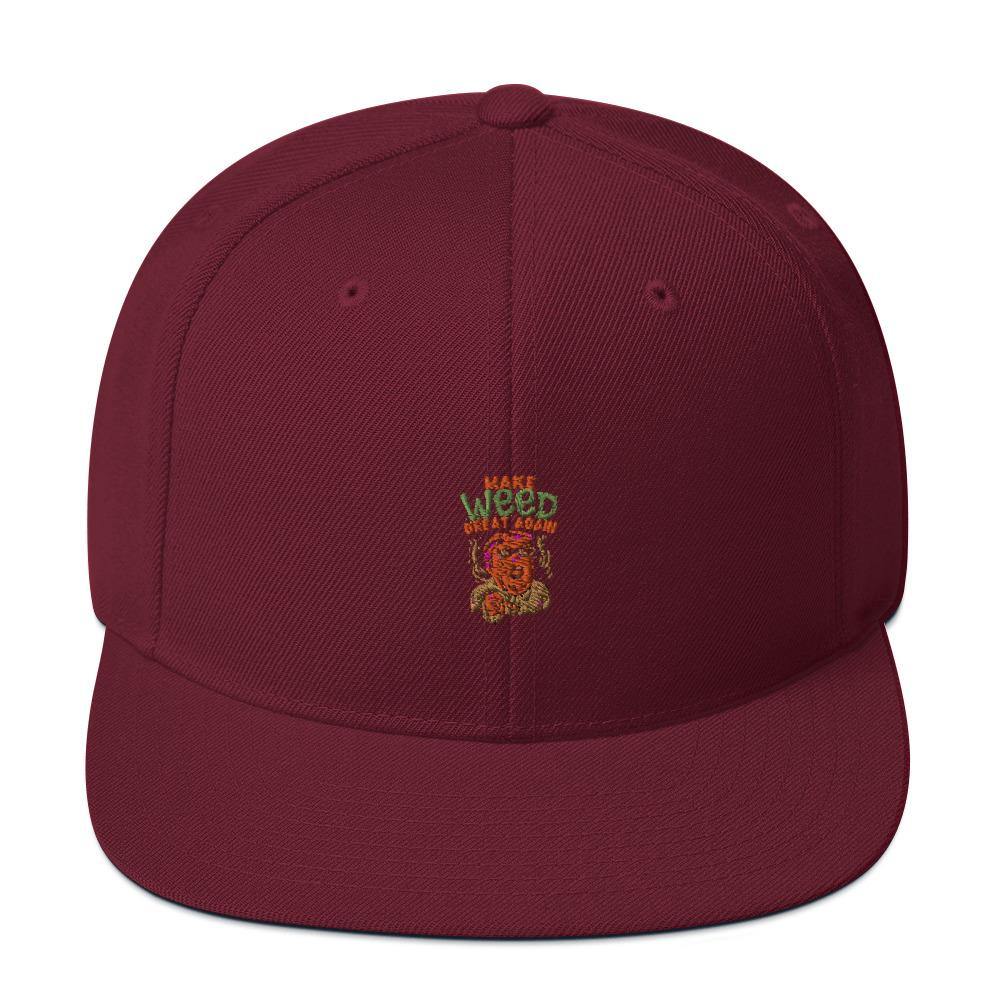 Make Weed Great Again Snapback - Cap - NiZED - Shop Deutschland Noodosz