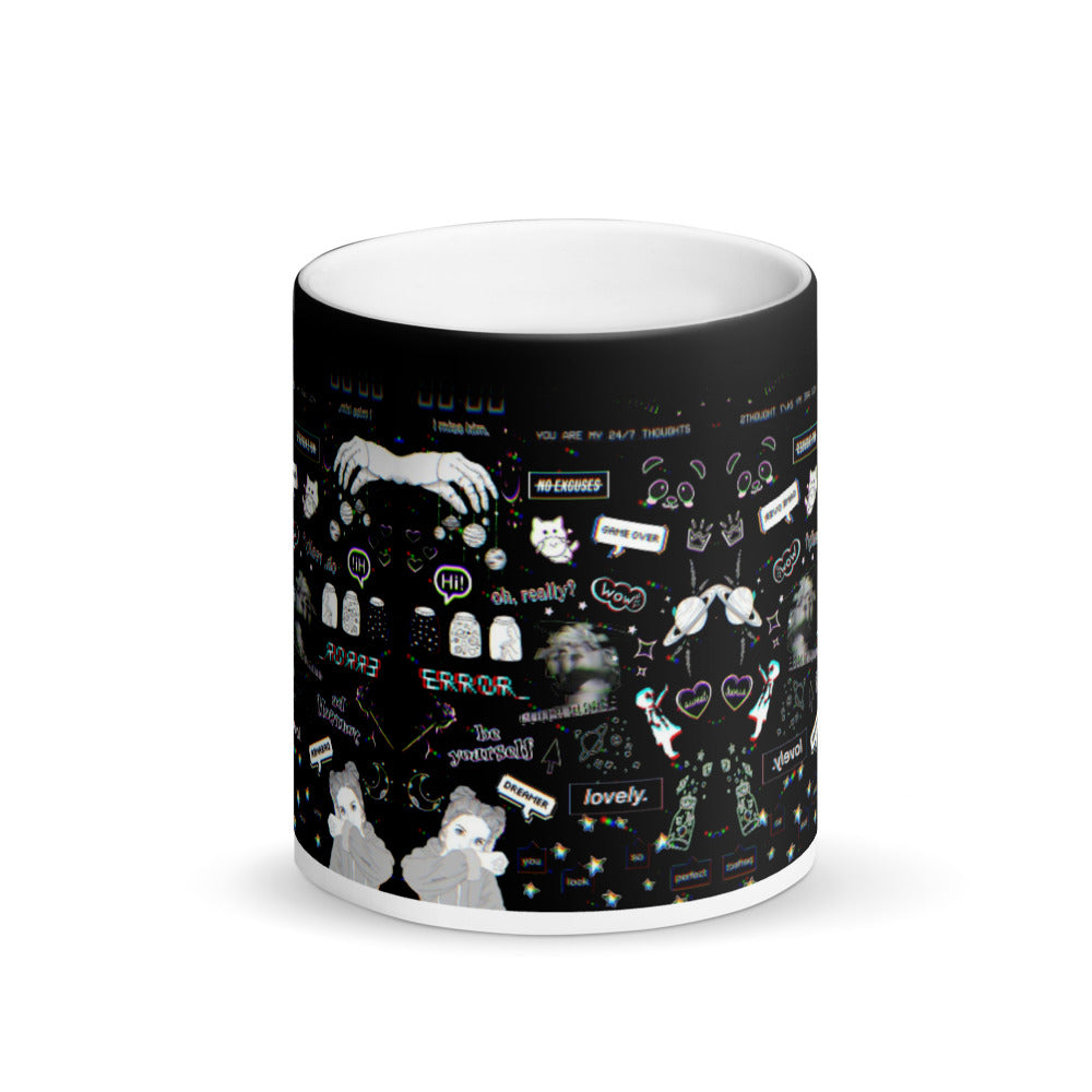 LOL - Matte, black magic mug