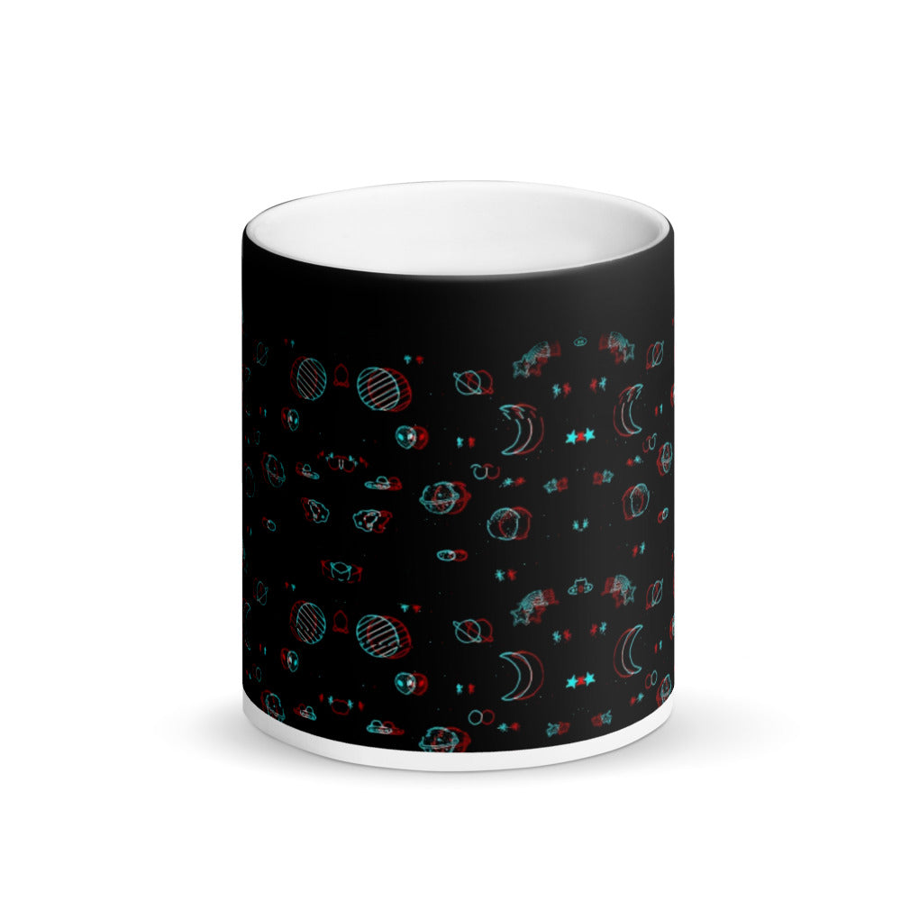 PLANETS - Matte, black magic mug