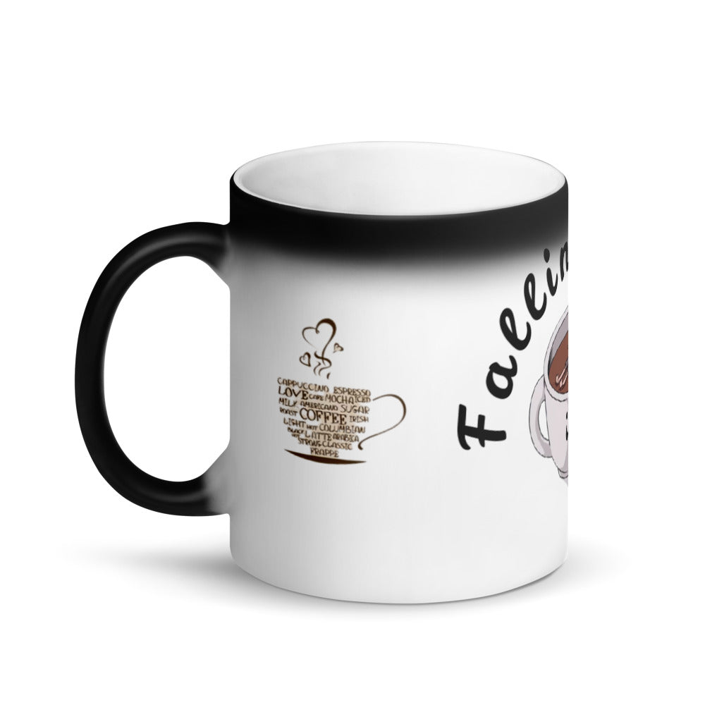 Falling in Love - Matte, black magic mug