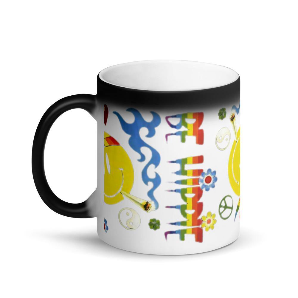 HIPPIE SABOTAGE Mat, black magic mug