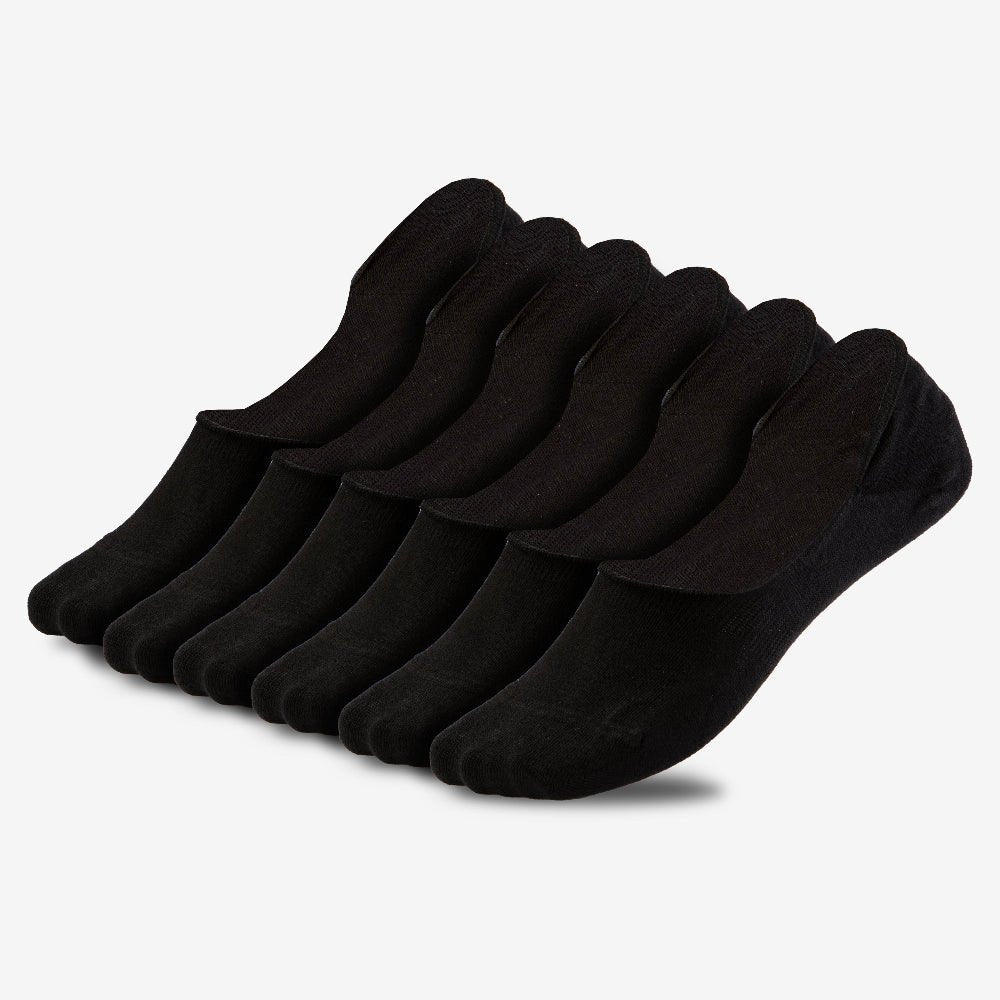 Medium Cut Ballerina Socken für Damen und Herren 6X Paar - QOLONIA - Shop Deutschland Noodosz