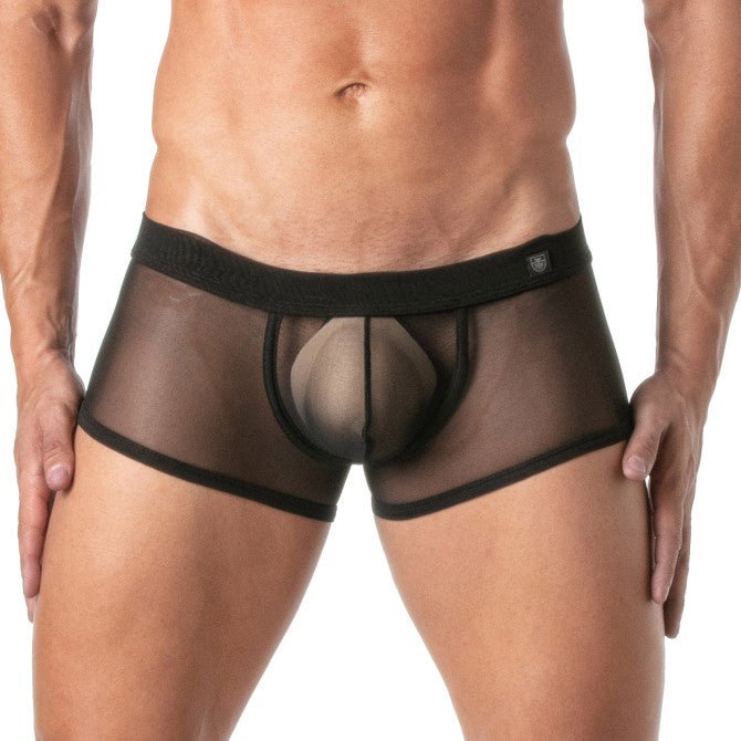 Herren - Boxer aus transparentem Mesh - TOF Paris - Shop Deutschland Noodosz