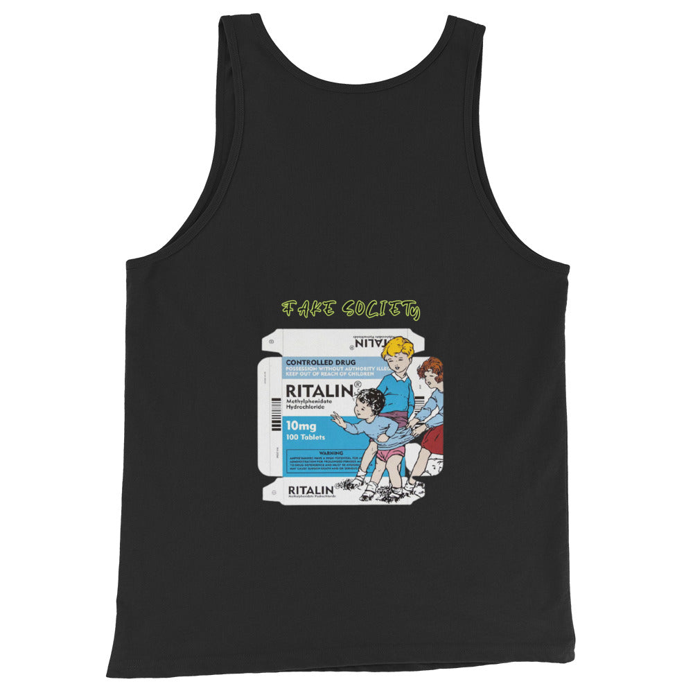 Ritalin x Fake Society tank top