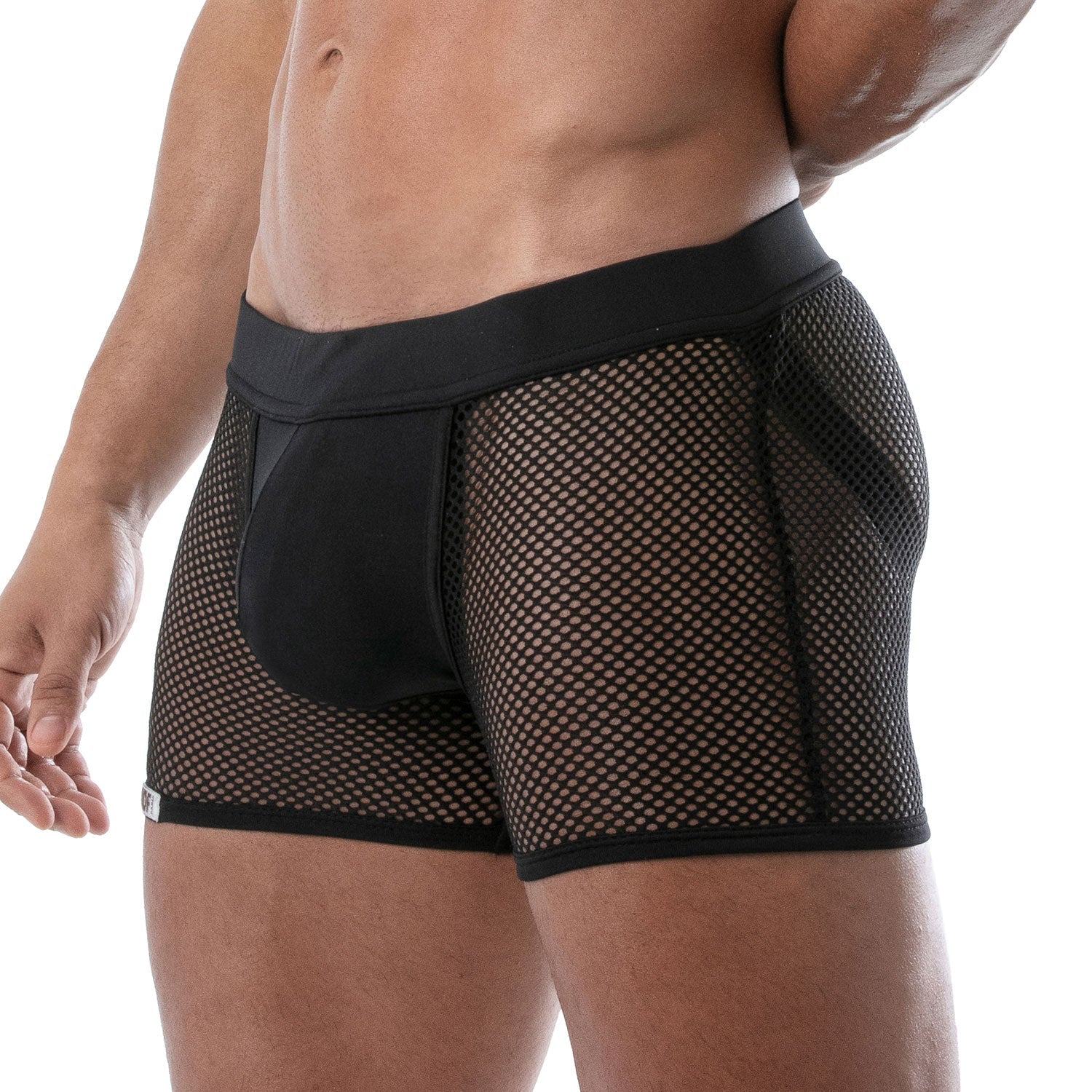 Mesh Jockshort Circuit - Schwarz - TOF Paris - Shop Deutschland Noodosz