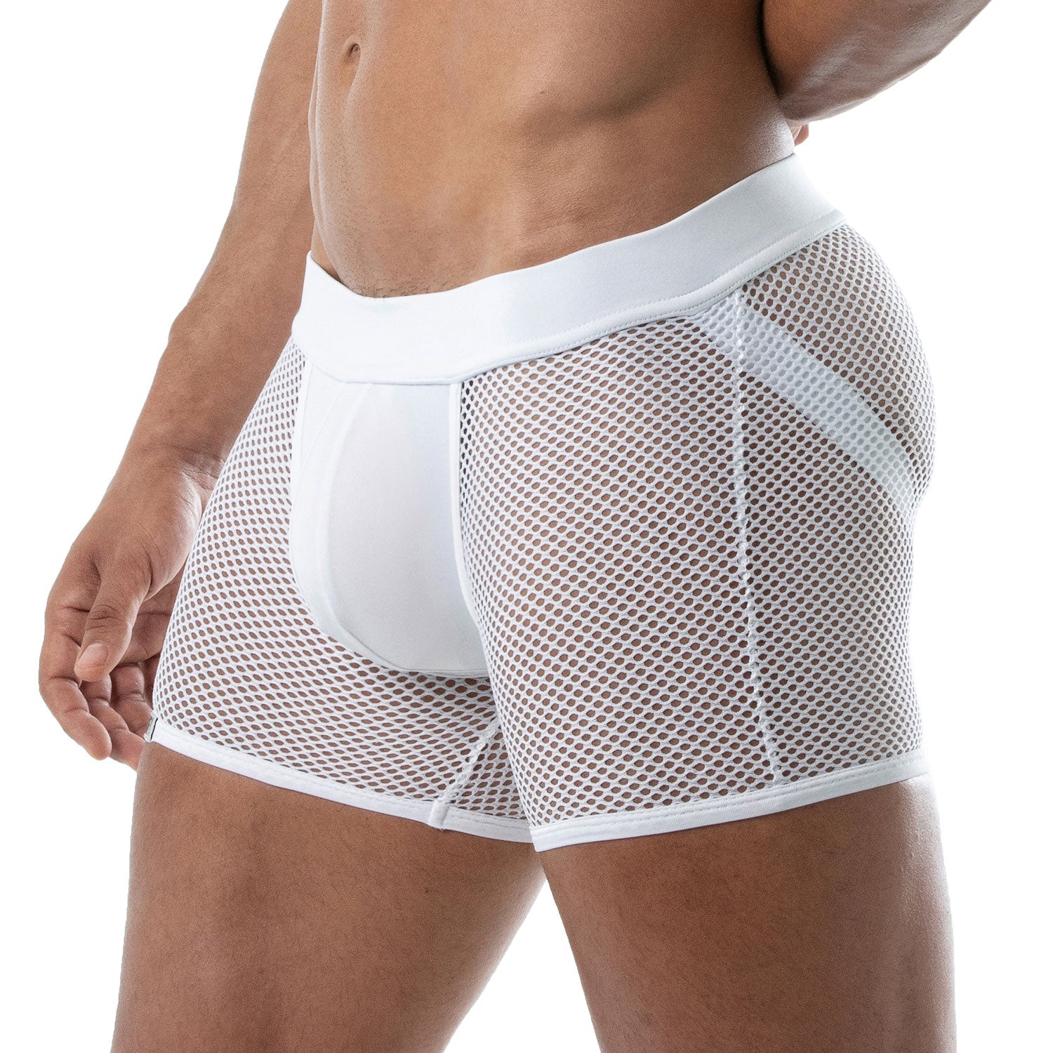 Mesh Jockshort Circuit - Weiß - TOF Paris - Shop Deutschland Noodosz
