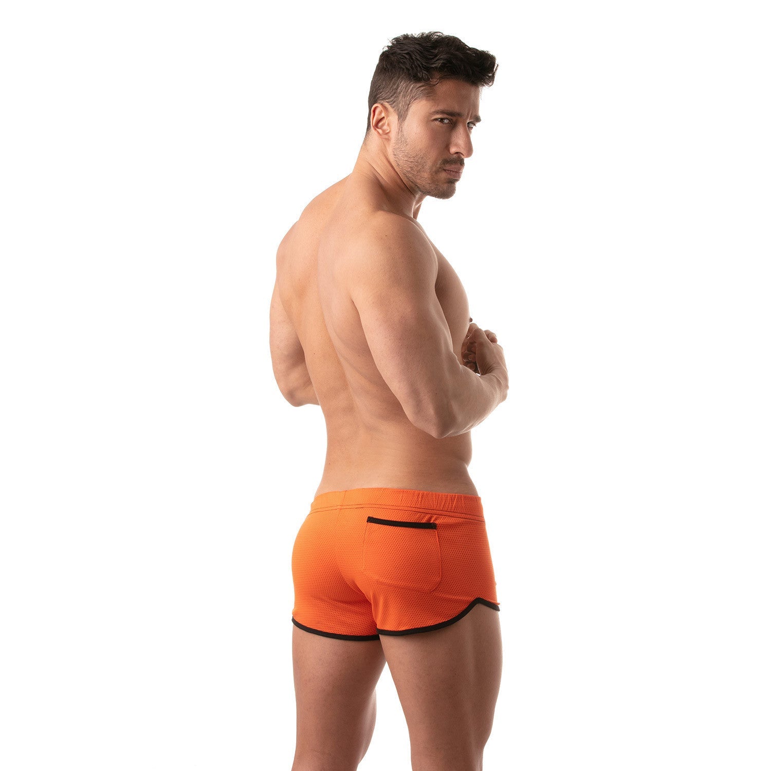 Mesh - Shorts - Orange - TOF Paris - Shop Deutschland Noodosz