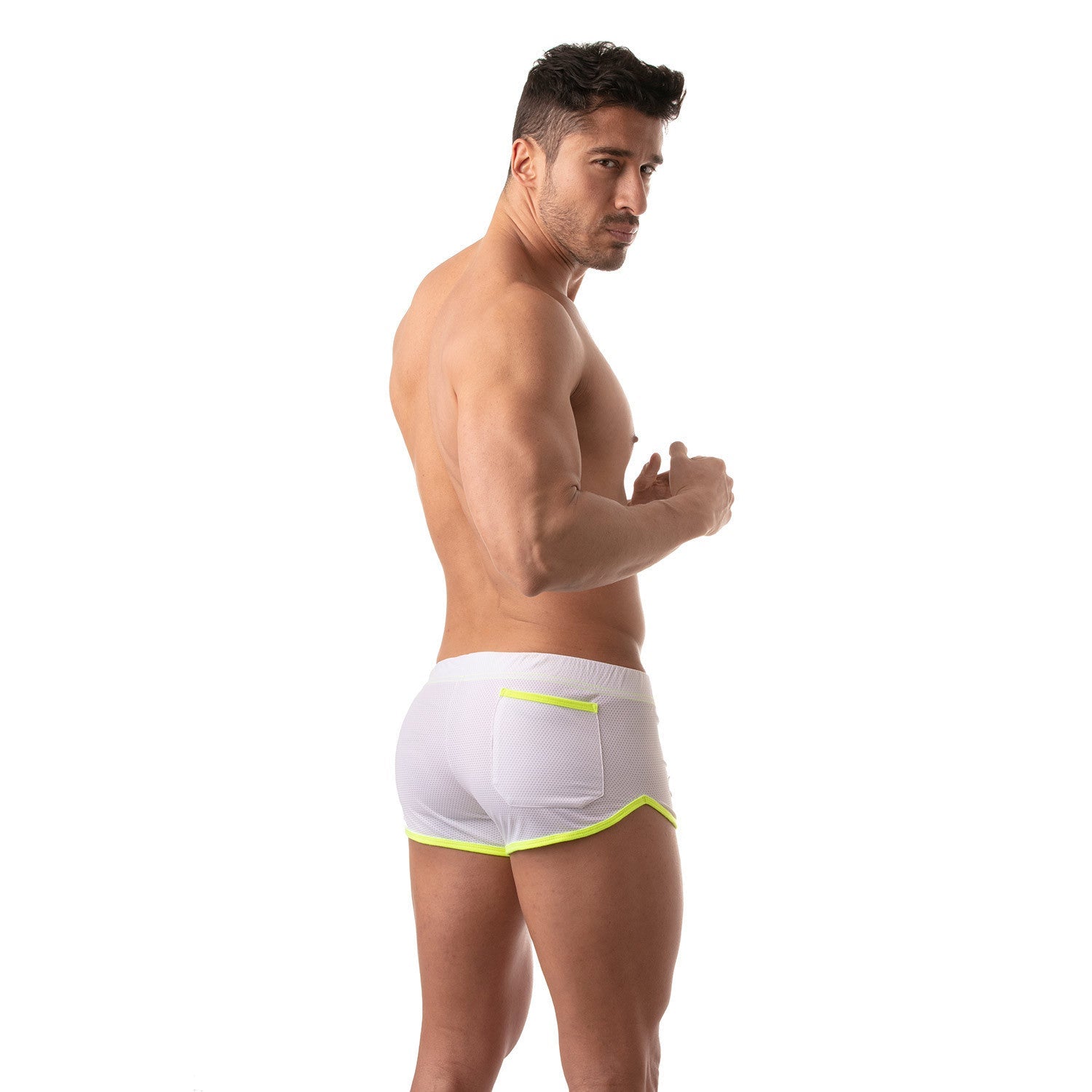Mesh - Shorts - Weiß - TOF Paris - Shop Deutschland Noodosz