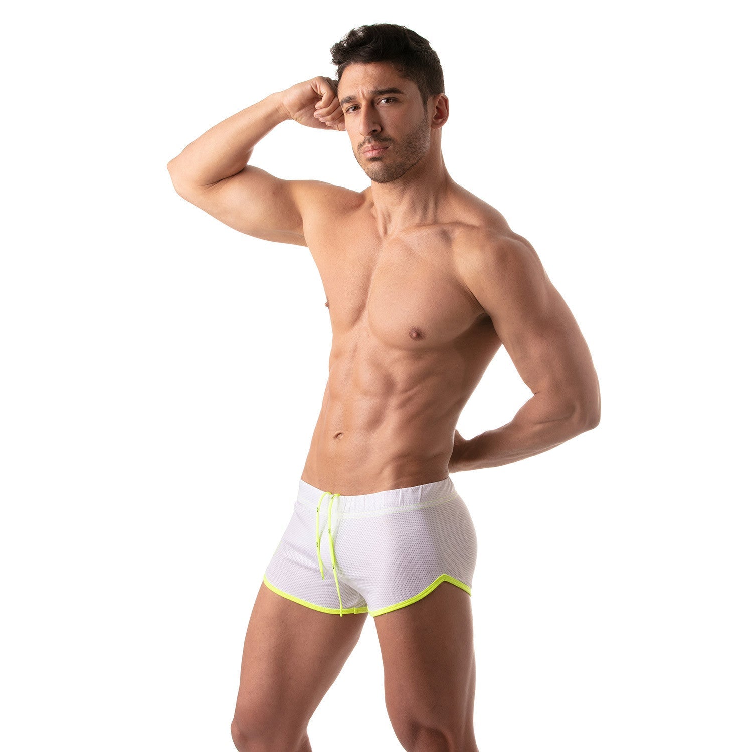 Mesh - Shorts - Weiß - TOF Paris - Shop Deutschland Noodosz
