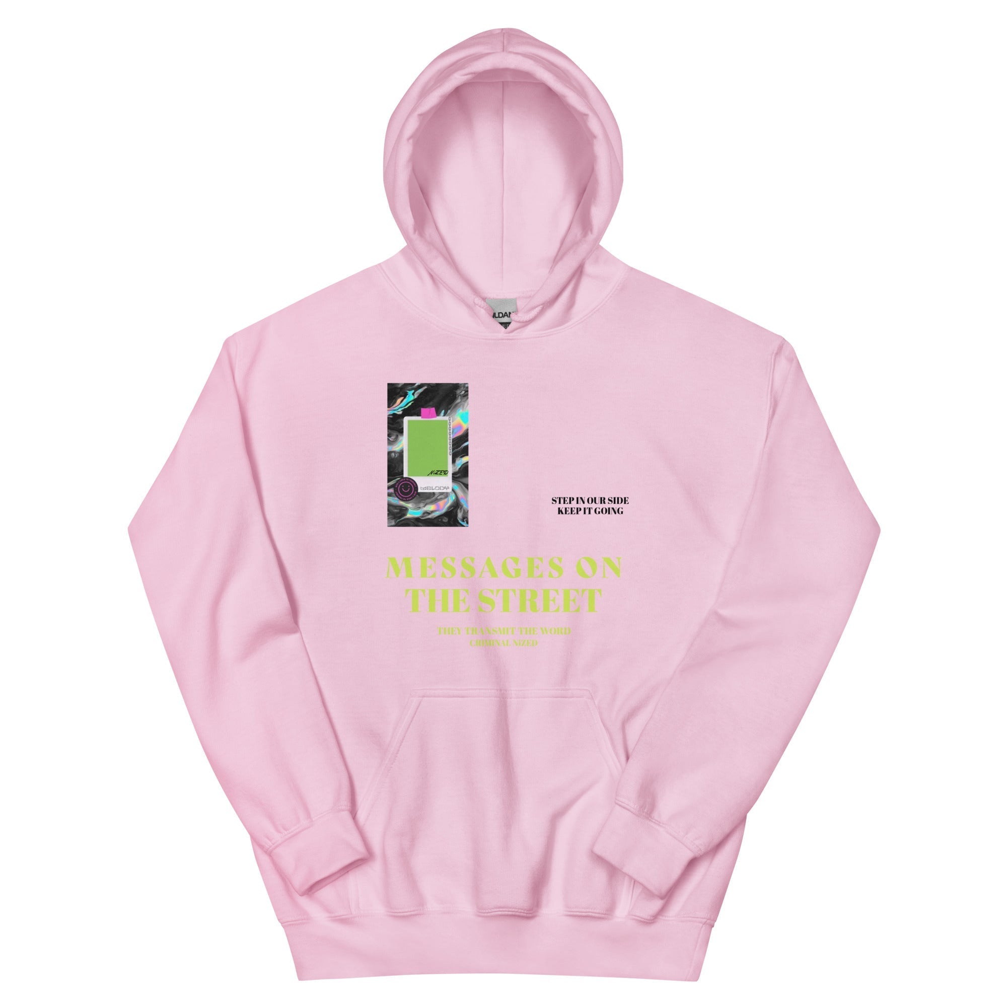 Message on the street Kapuzenpullover - NiZED - Shop Deutschland Noodosz