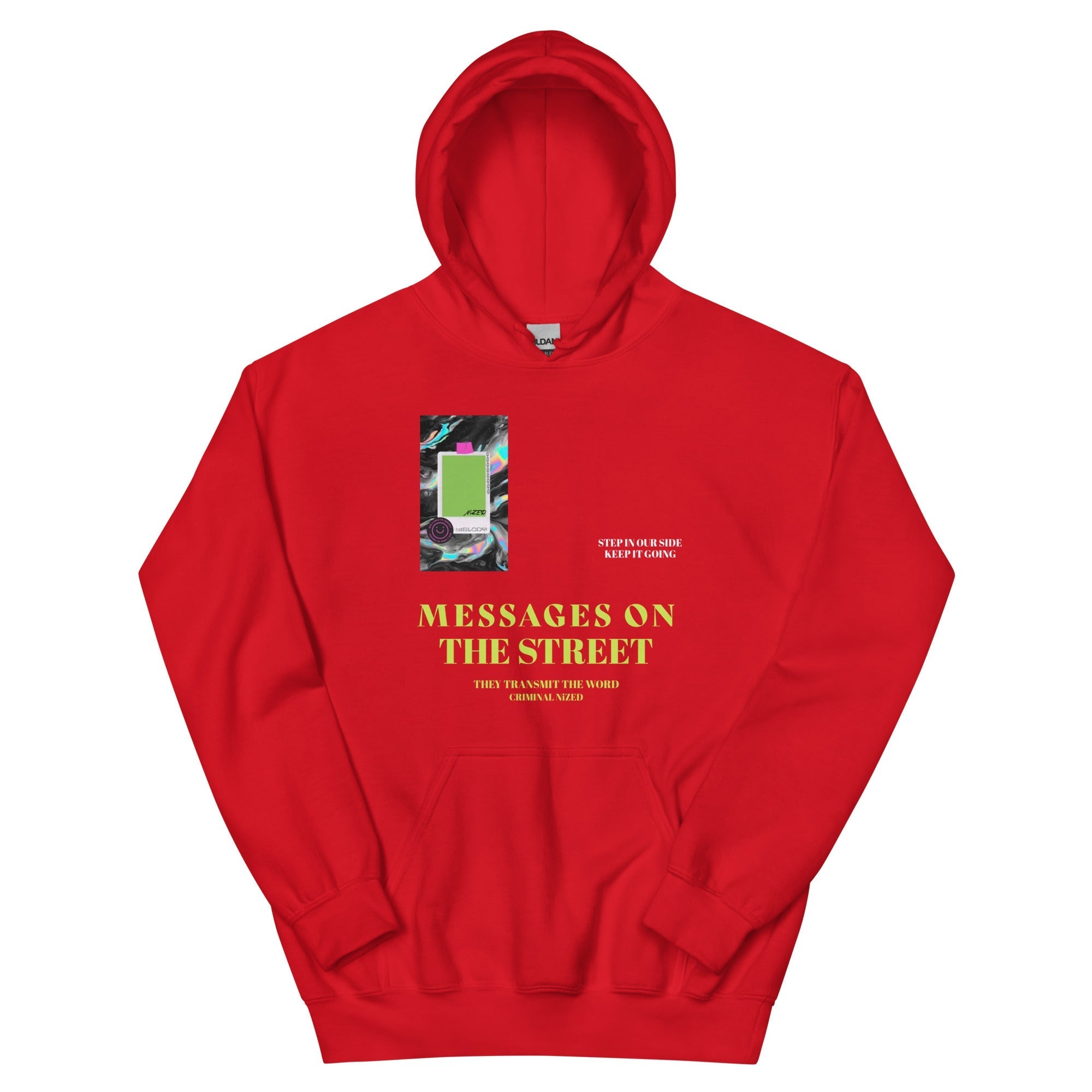 Message on the street Kapuzenpullover - NiZED - Shop Deutschland Noodosz