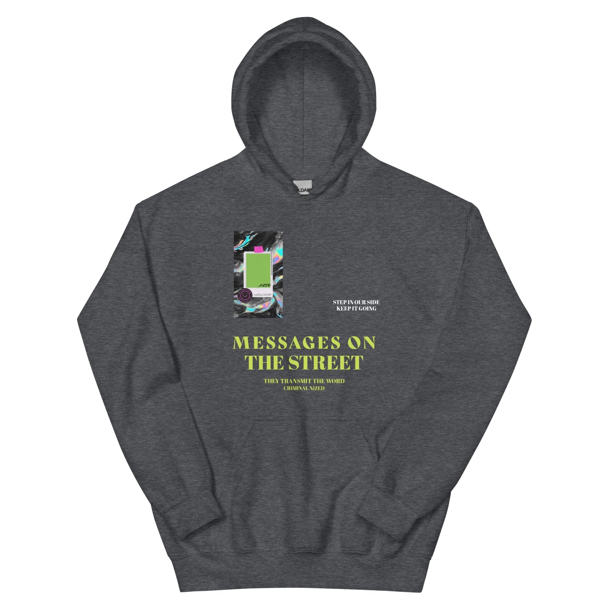Message on the street Kapuzenpullover - NiZED - Shop Deutschland Noodosz