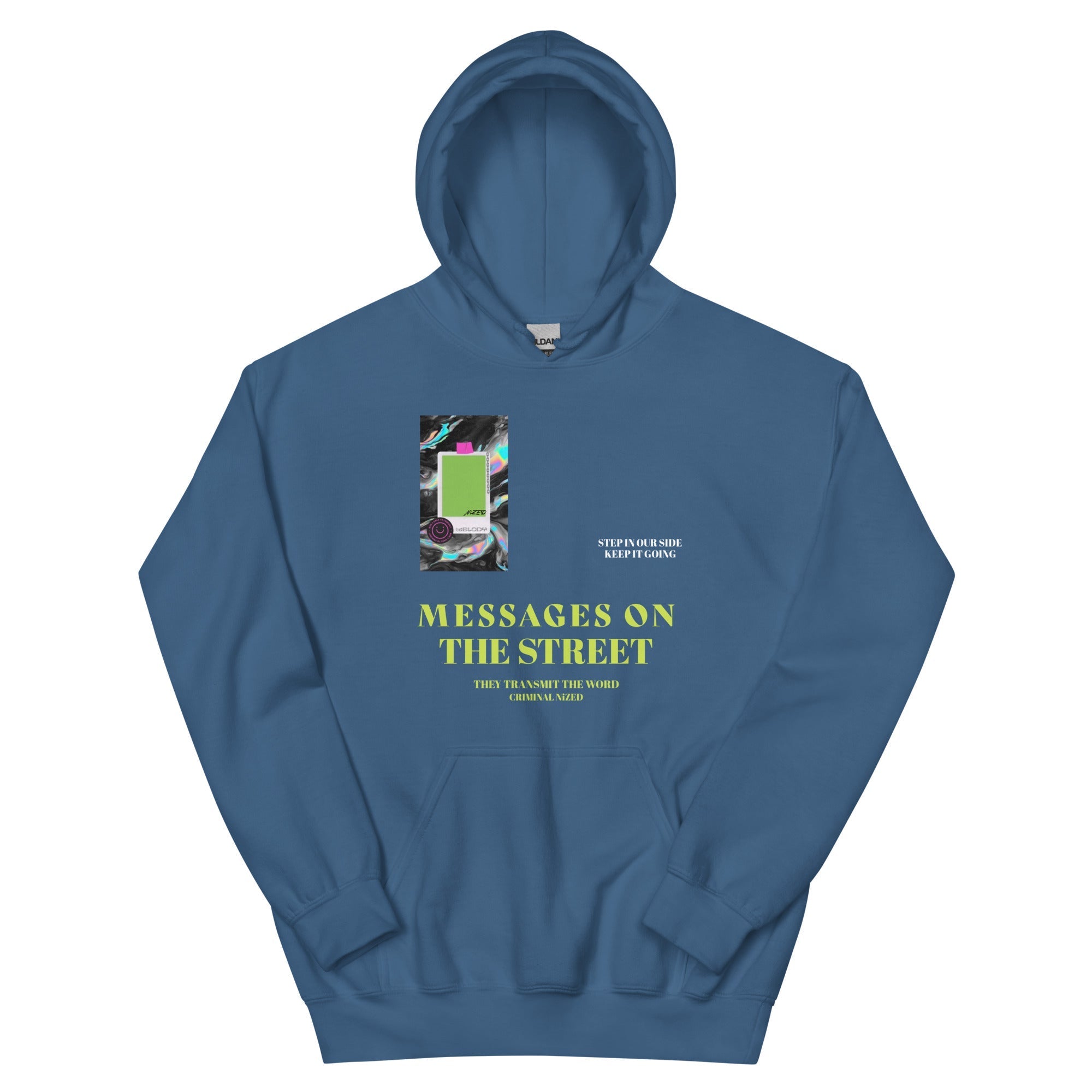 Message on the street Kapuzenpullover - NiZED - Shop Deutschland Noodosz