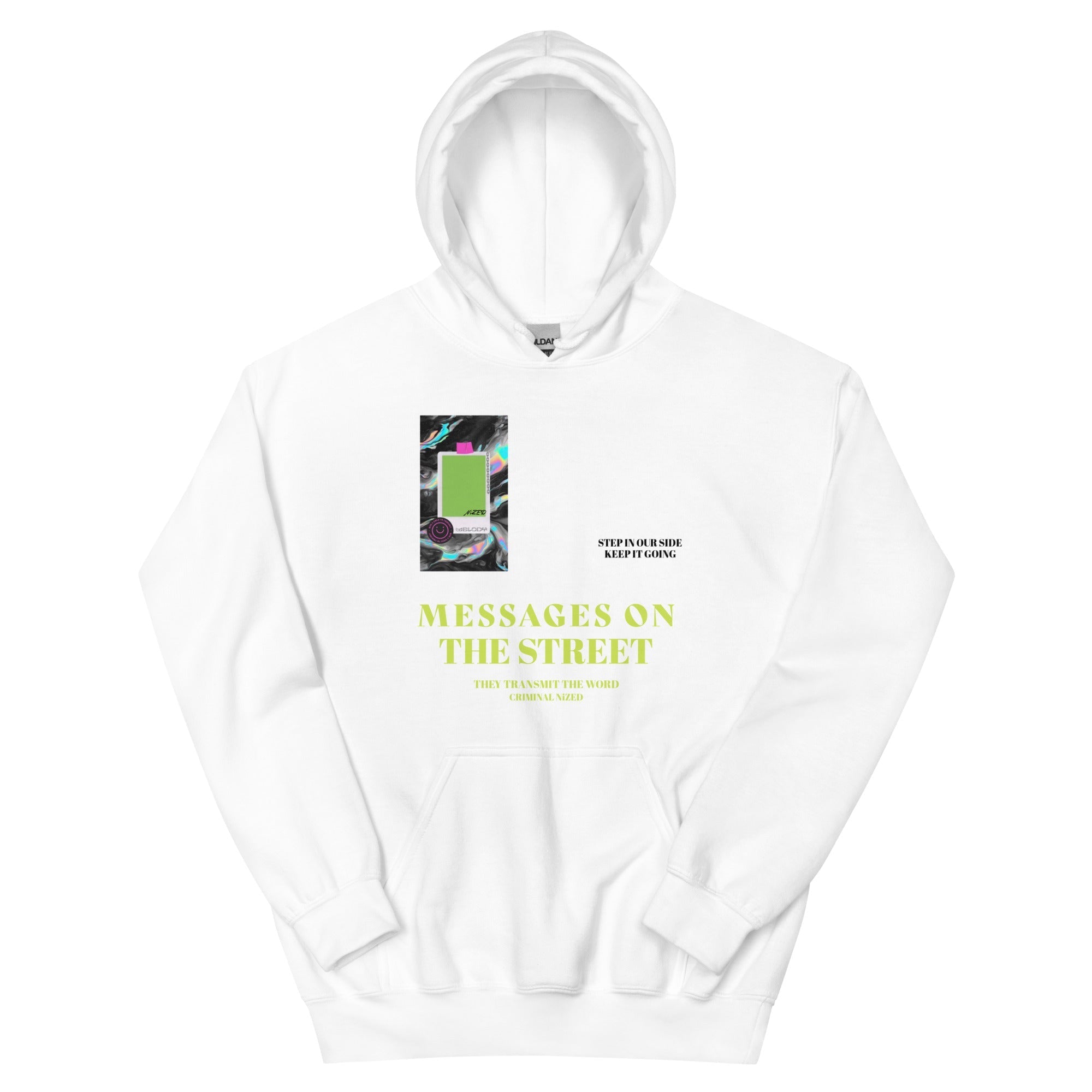 Message on the street Kapuzenpullover - NiZED - Shop Deutschland Noodosz