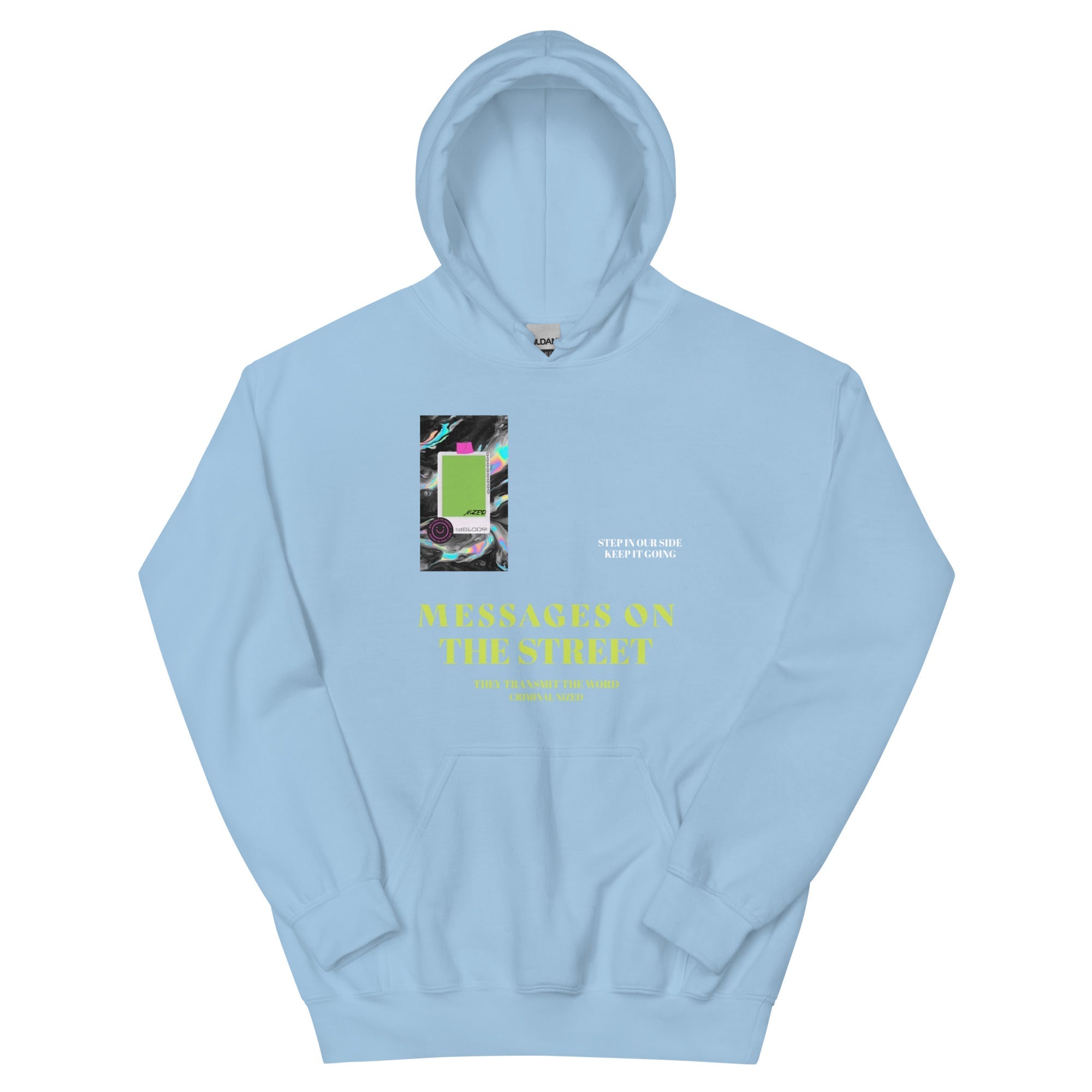 Message on the street Kapuzenpullover - NiZED - Shop Deutschland Noodosz