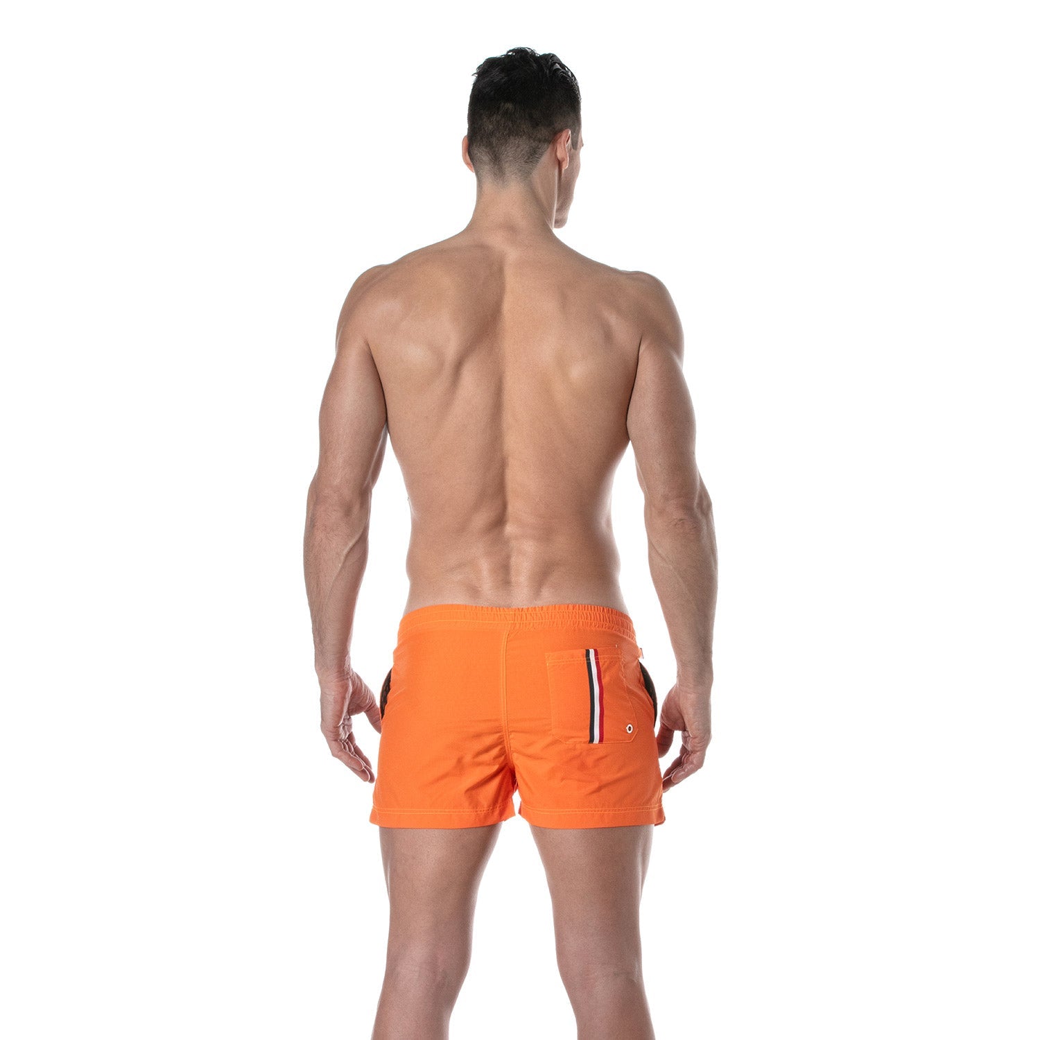 Mid - Thigh Badeshorts – Orange - TOF Paris - Shop Deutschland Noodosz