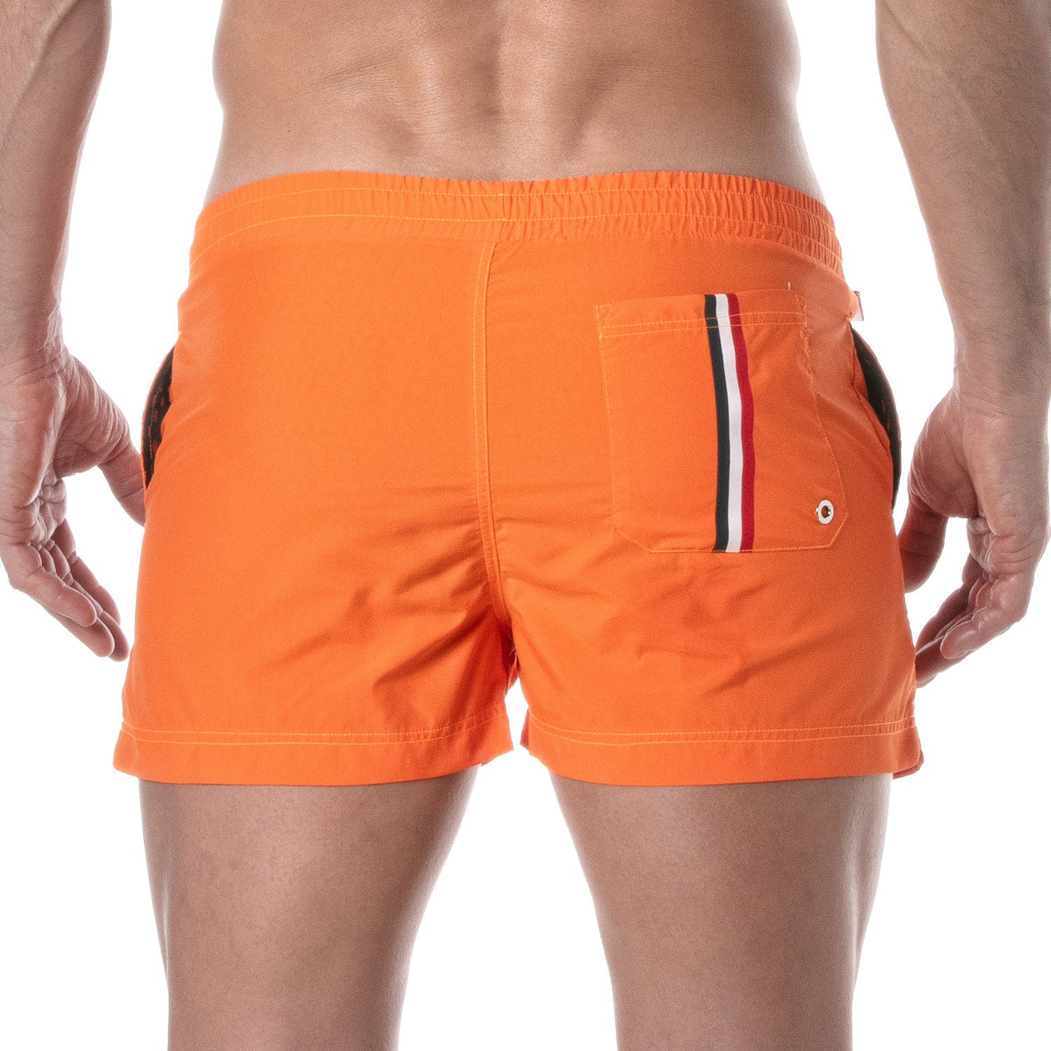 Mid - Thigh Badeshorts – Orange - TOF Paris - Shop Deutschland Noodosz