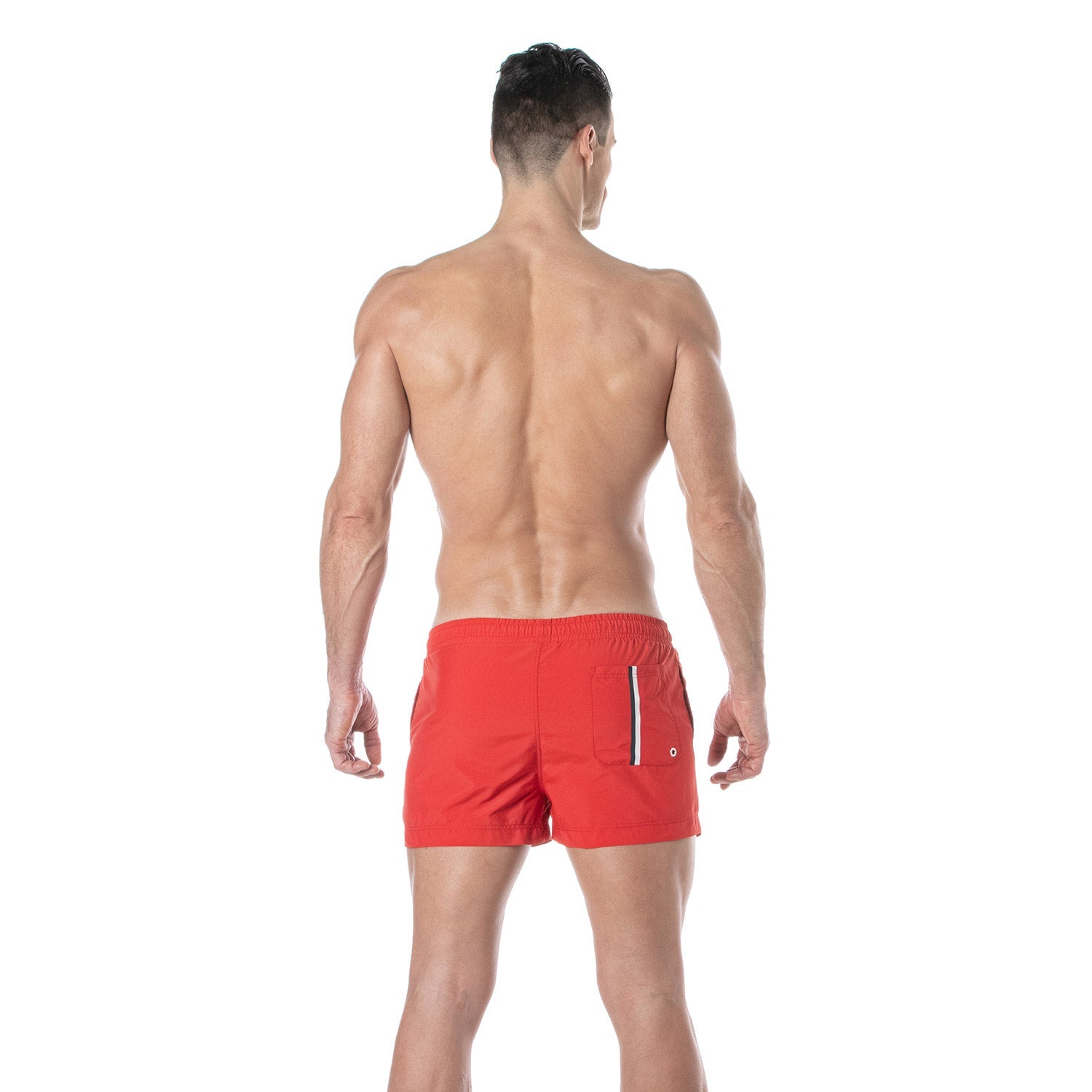 Mid - Thigh Badeshorts – Rot - TOF Paris - Shop Deutschland Noodosz