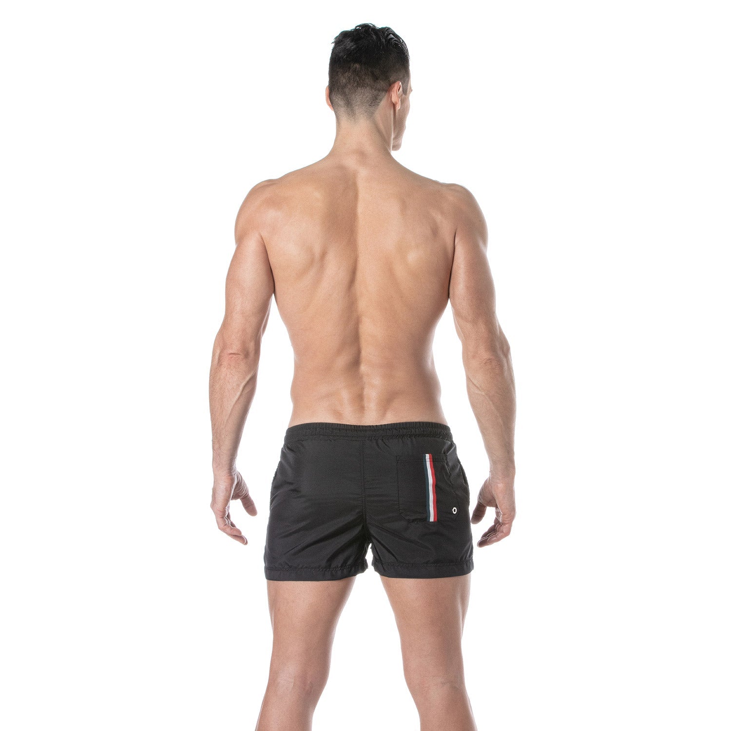 Mid - Thigh Badeshorts – Schwarz - TOF Paris - Shop Deutschland Noodosz