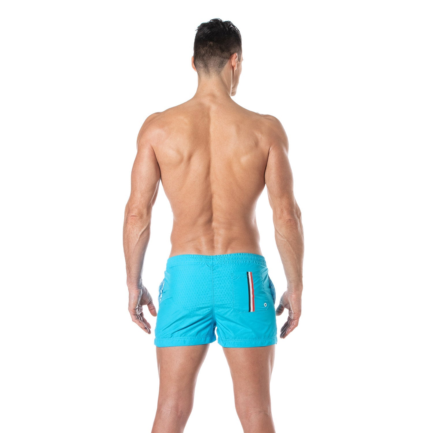 Mid - Thigh Badeshorts – Türkis - TOF Paris - Shop Deutschland Noodosz