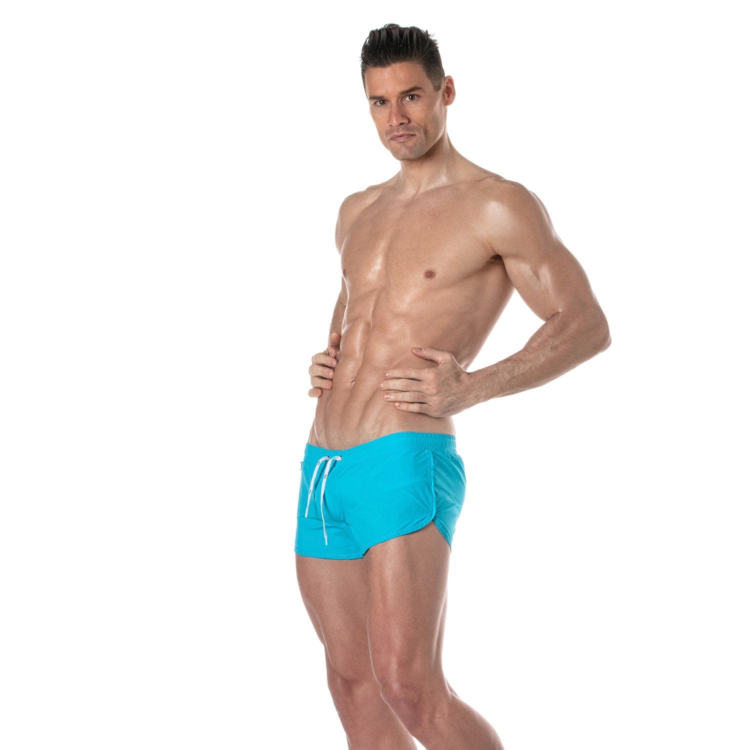 Mini Badeshorts Türkis - TOF Paris - Shop Deutschland Noodosz
